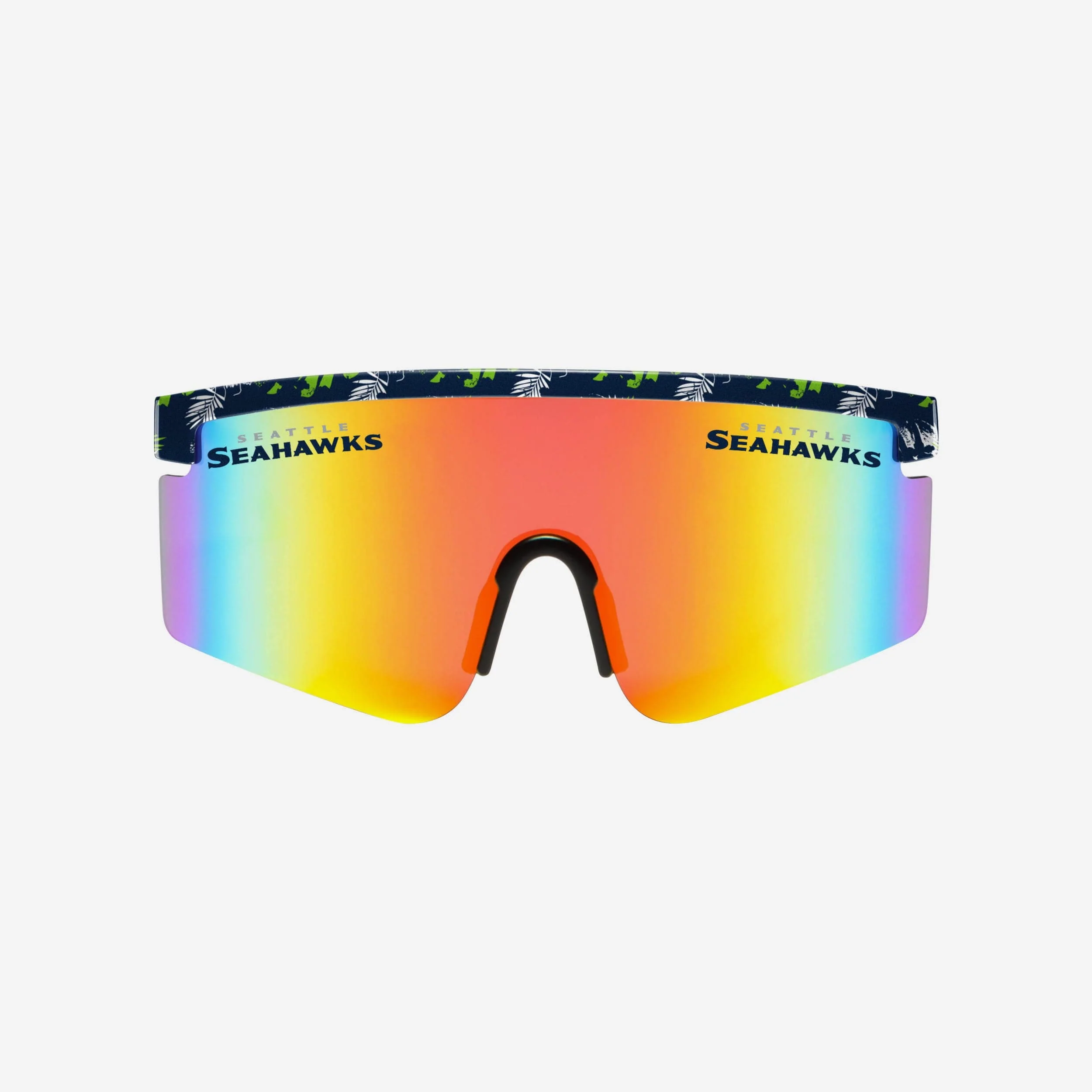 Seattle Seahawks Floral Large Frame Sunglasses - Image 2