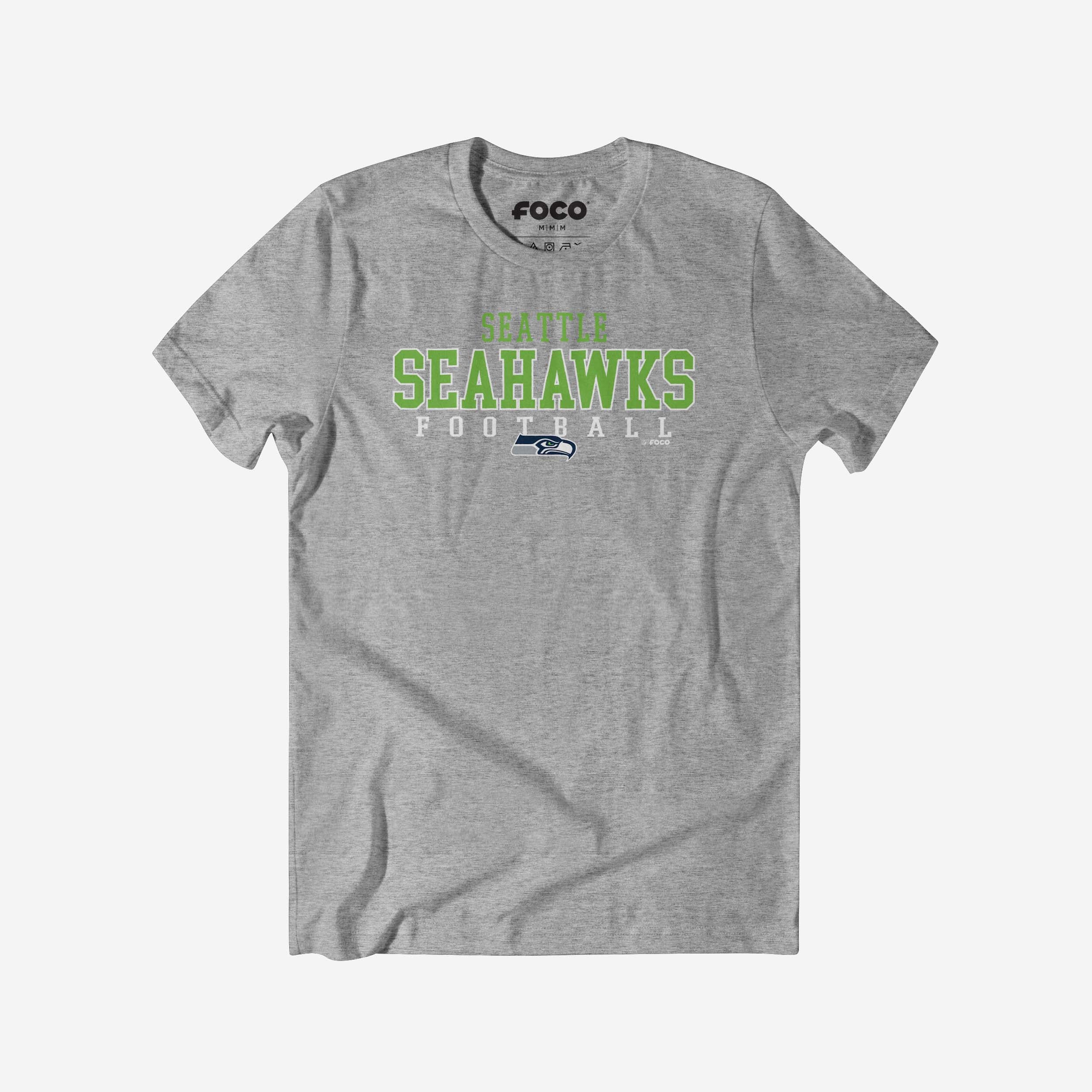 Seattle Seahawks Football Wordmark T-Shirt - Image 5