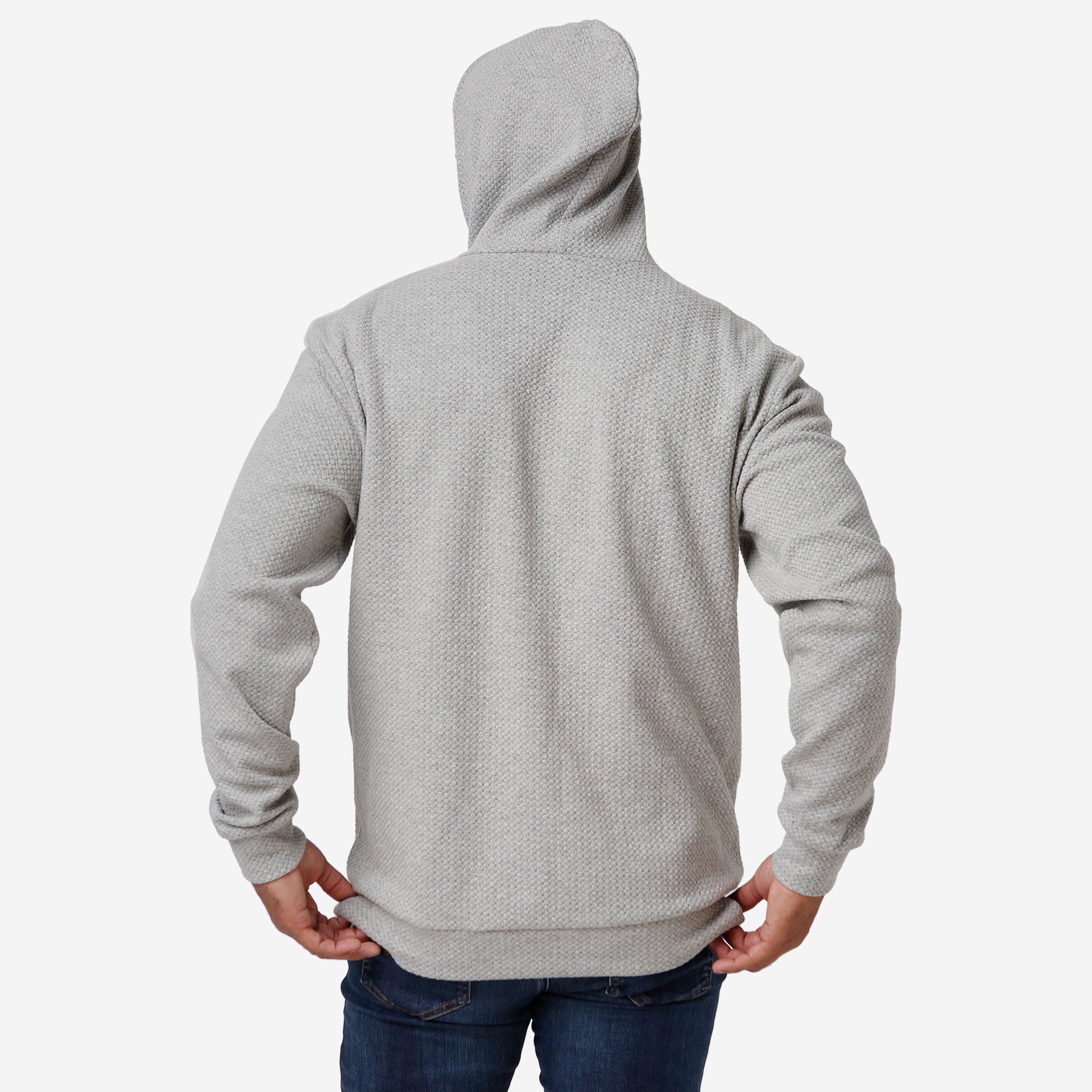 Seattle Seahawks Gray Woven Hoodie - Image 2