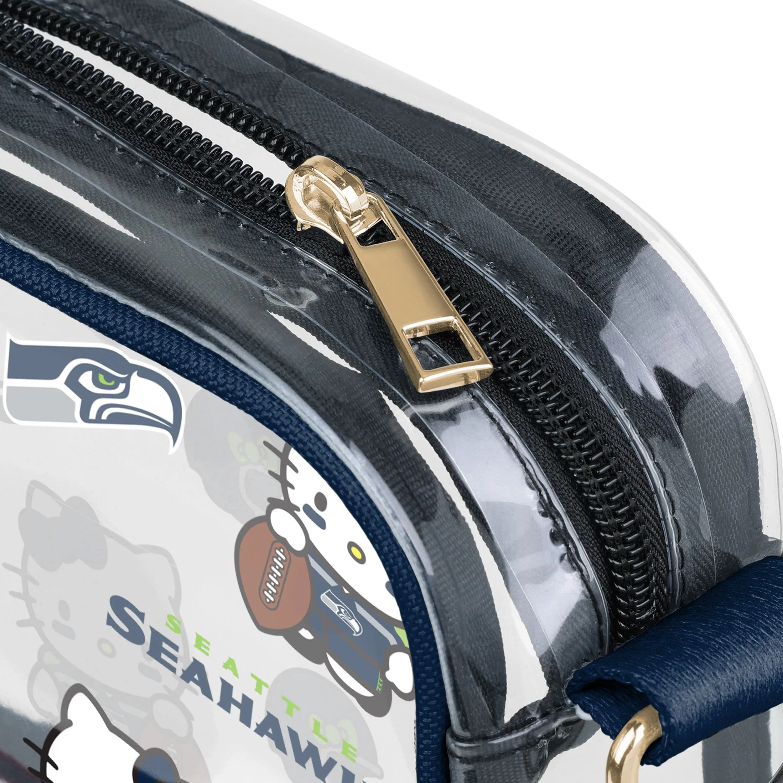 Seattle Seahawks Hello Kitty® Clear Crossbody Bag - Image 4
