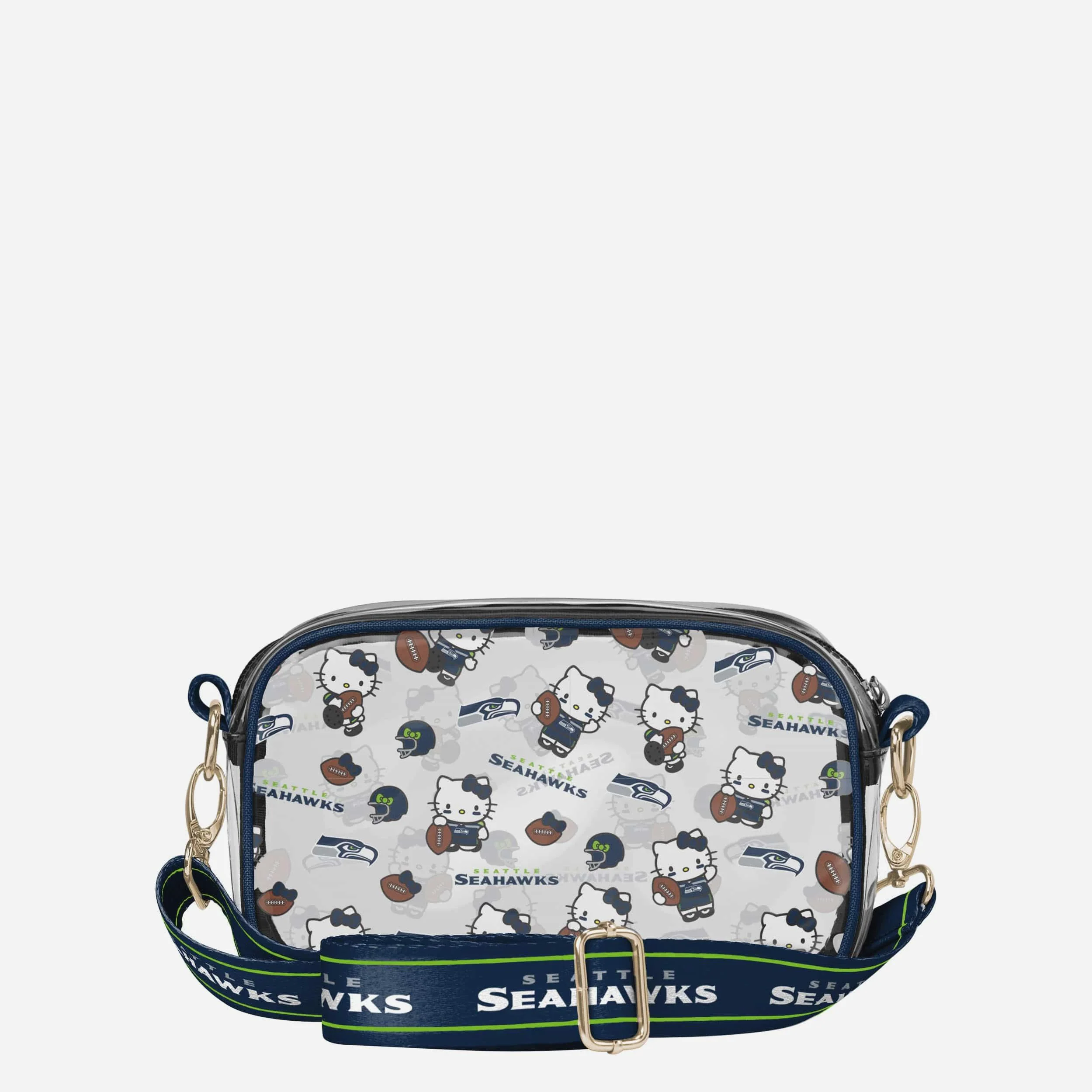Seattle Seahawks Hello Kitty® Clear Crossbody Bag - Image 5