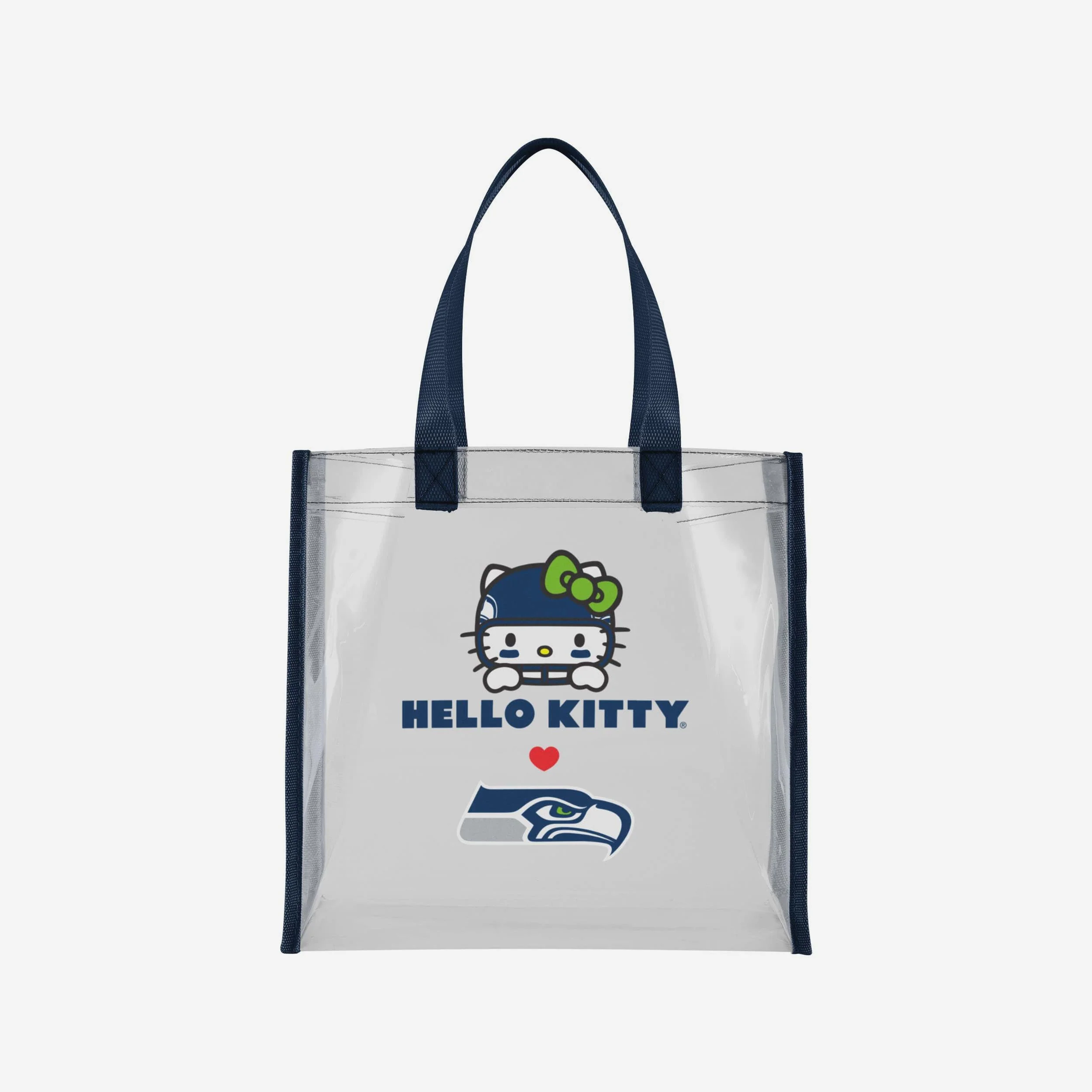 Seattle Seahawks Hello Kitty® Clear Tote Bag