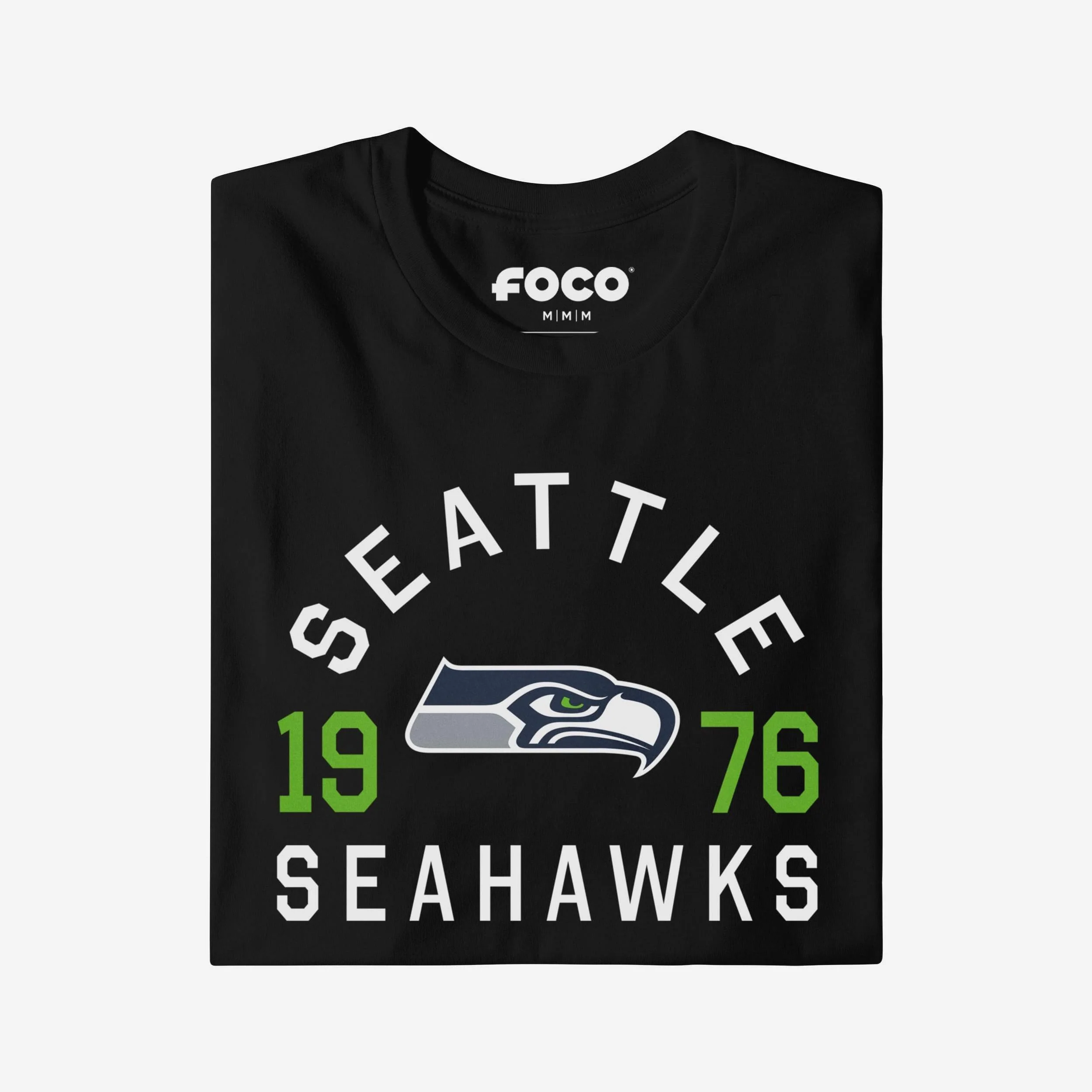 Seattle Seahawks Heritage Print T-Shirt - Image 6