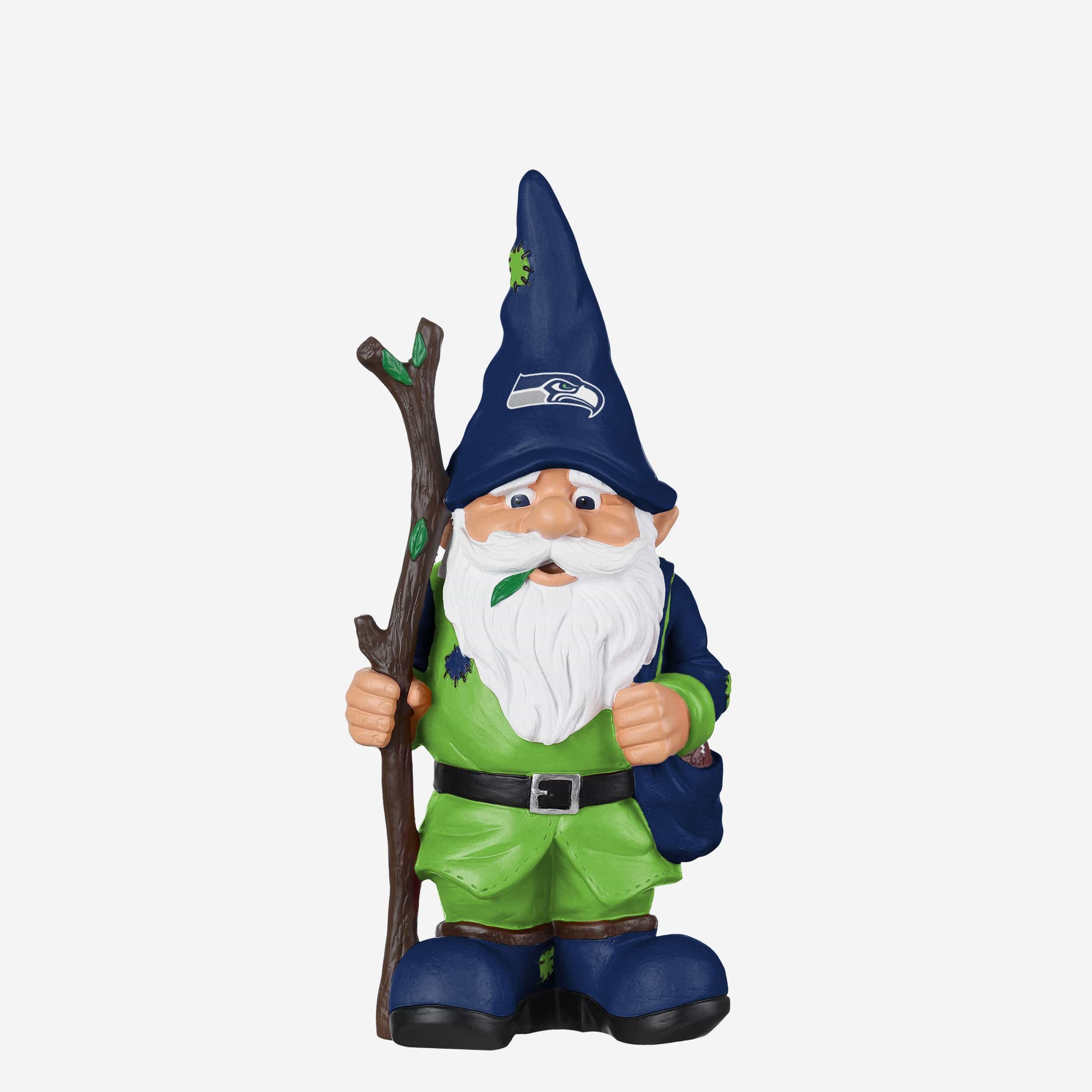 Seattle Seahawks Holding Stick Gnome