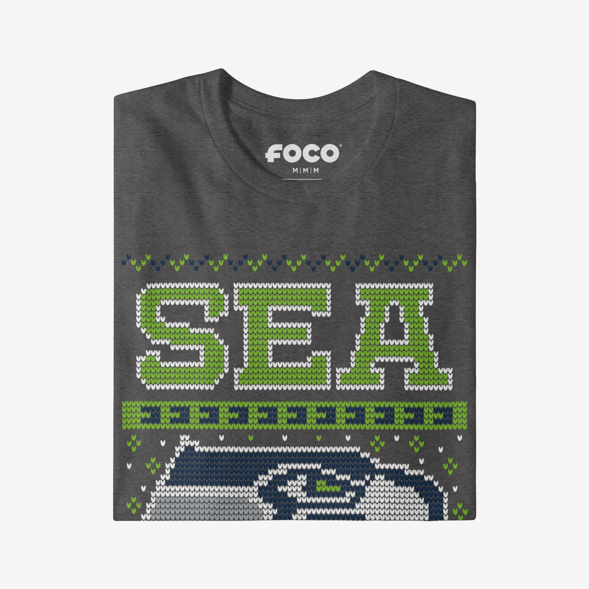 Seattle Seahawks Holiday T-Shirt - Image 3