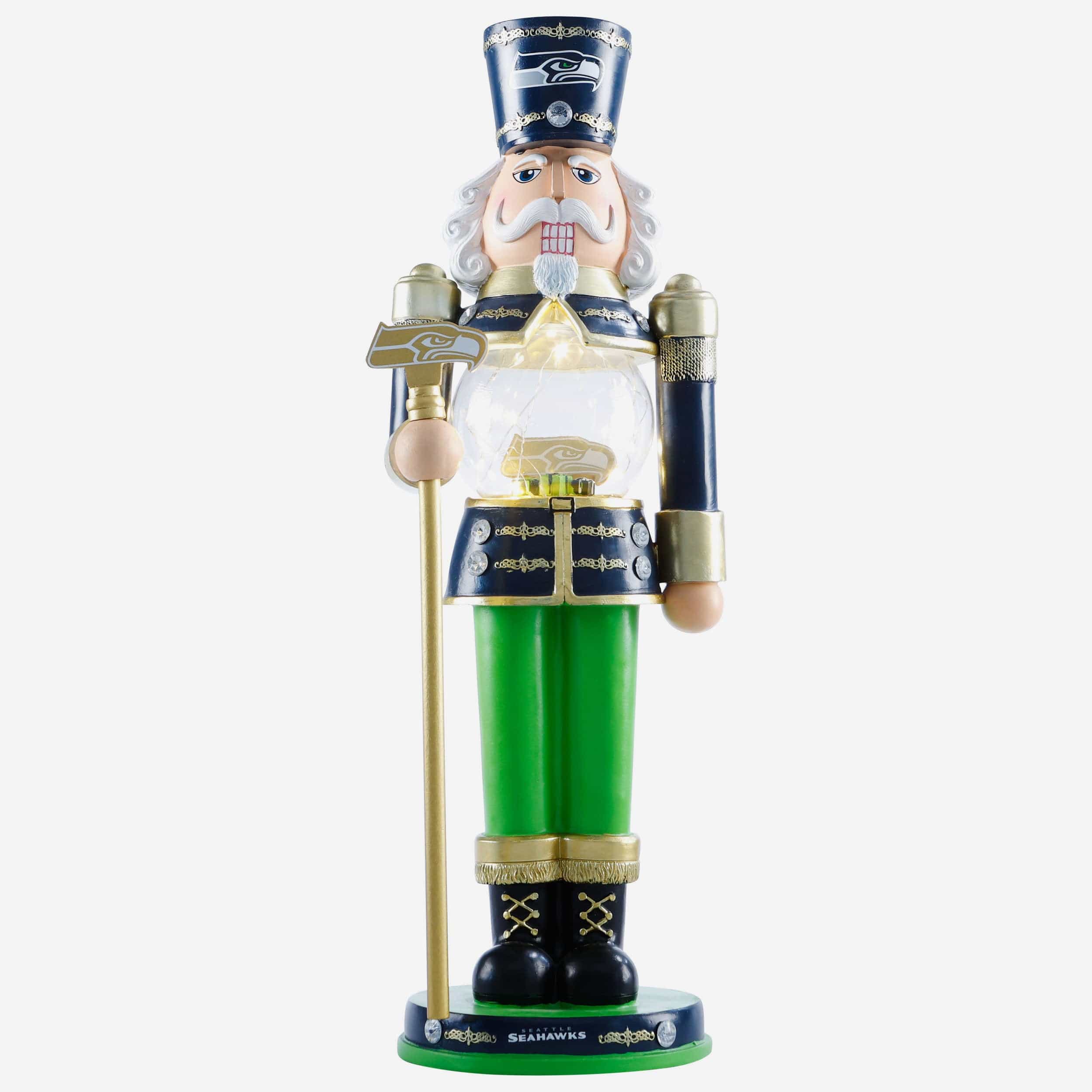 Seattle Seahawks Light Up Nutcracker