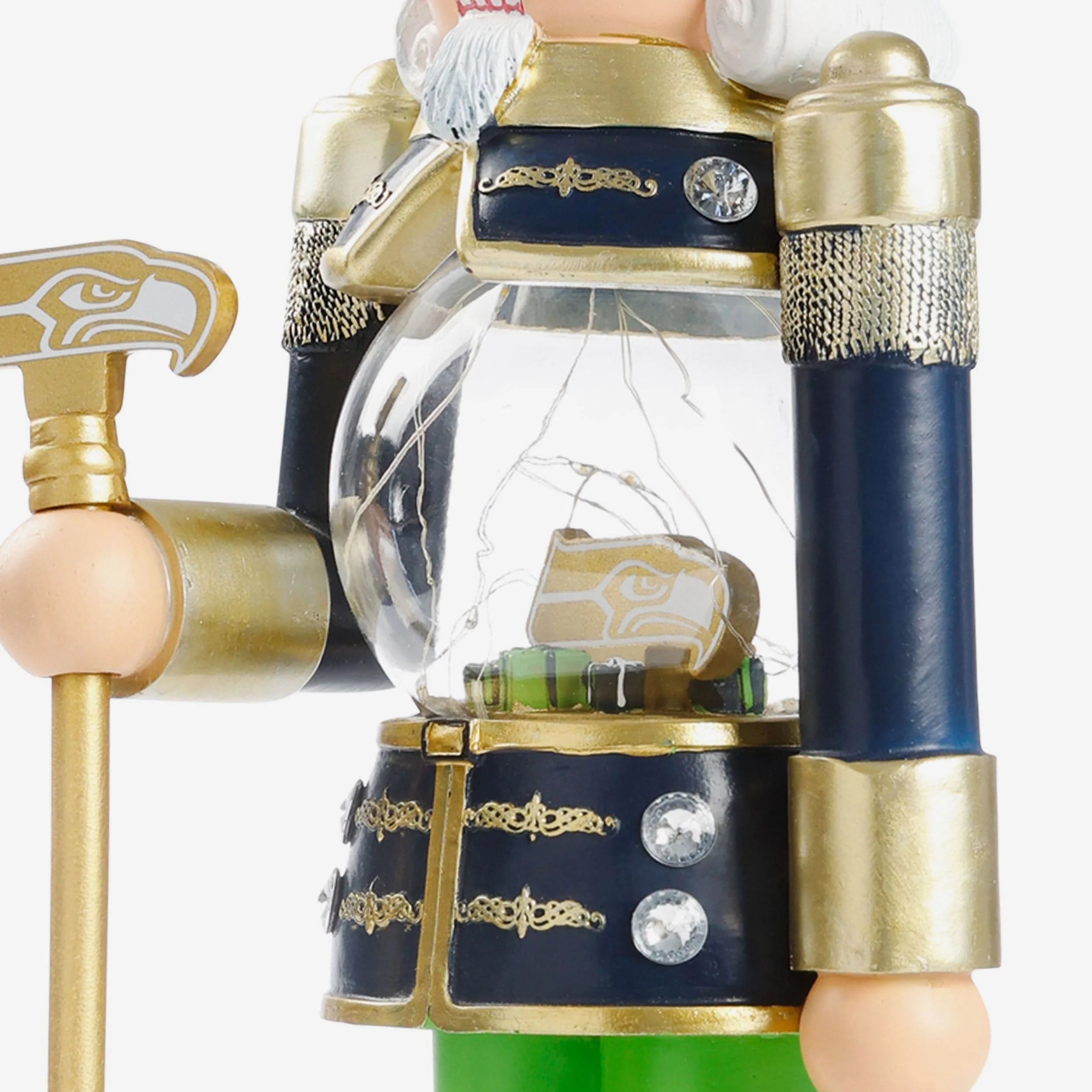 Seattle Seahawks Light Up Nutcracker - Image 5
