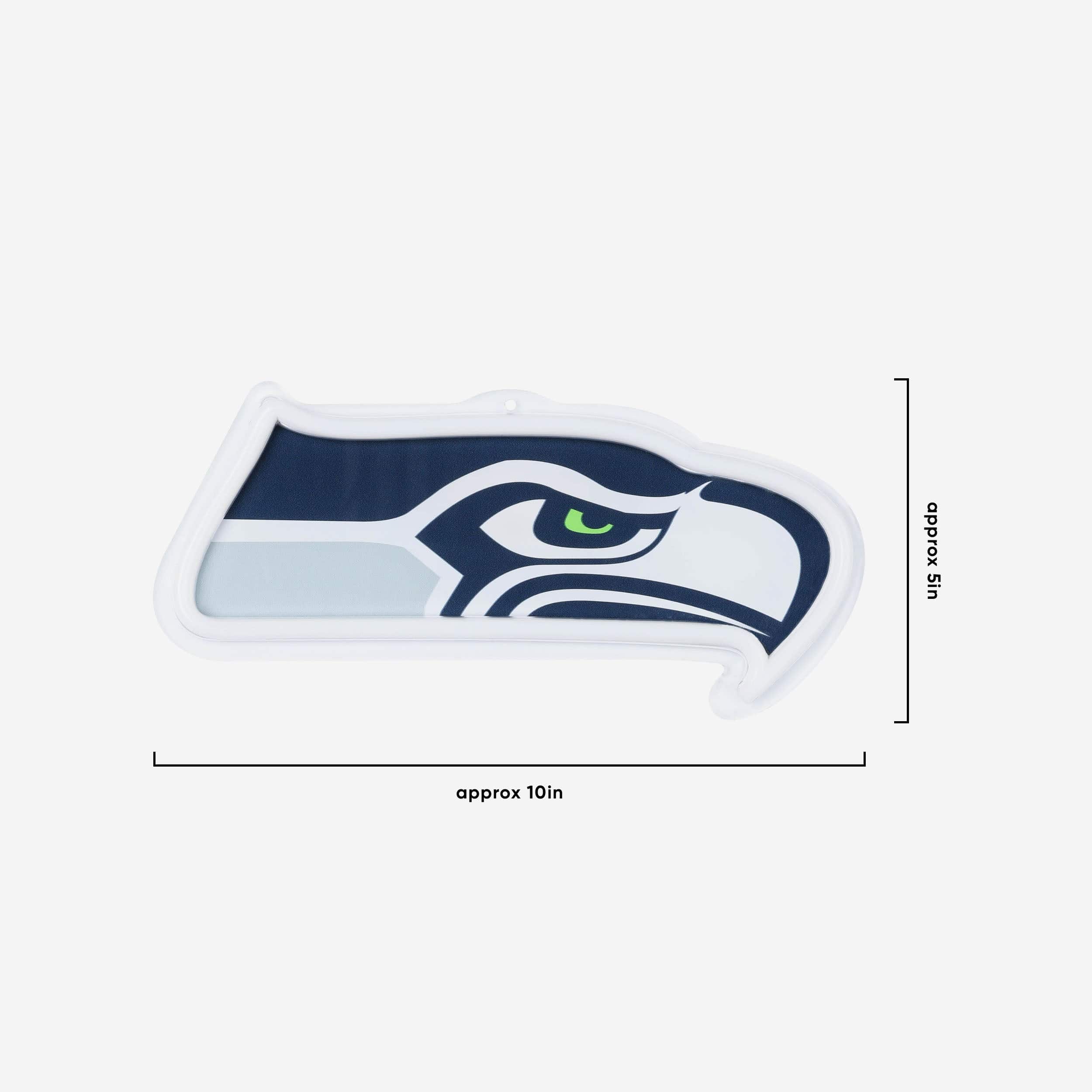 Seattle Seahawks Neon Light Up Big Logo Chain - Image 5