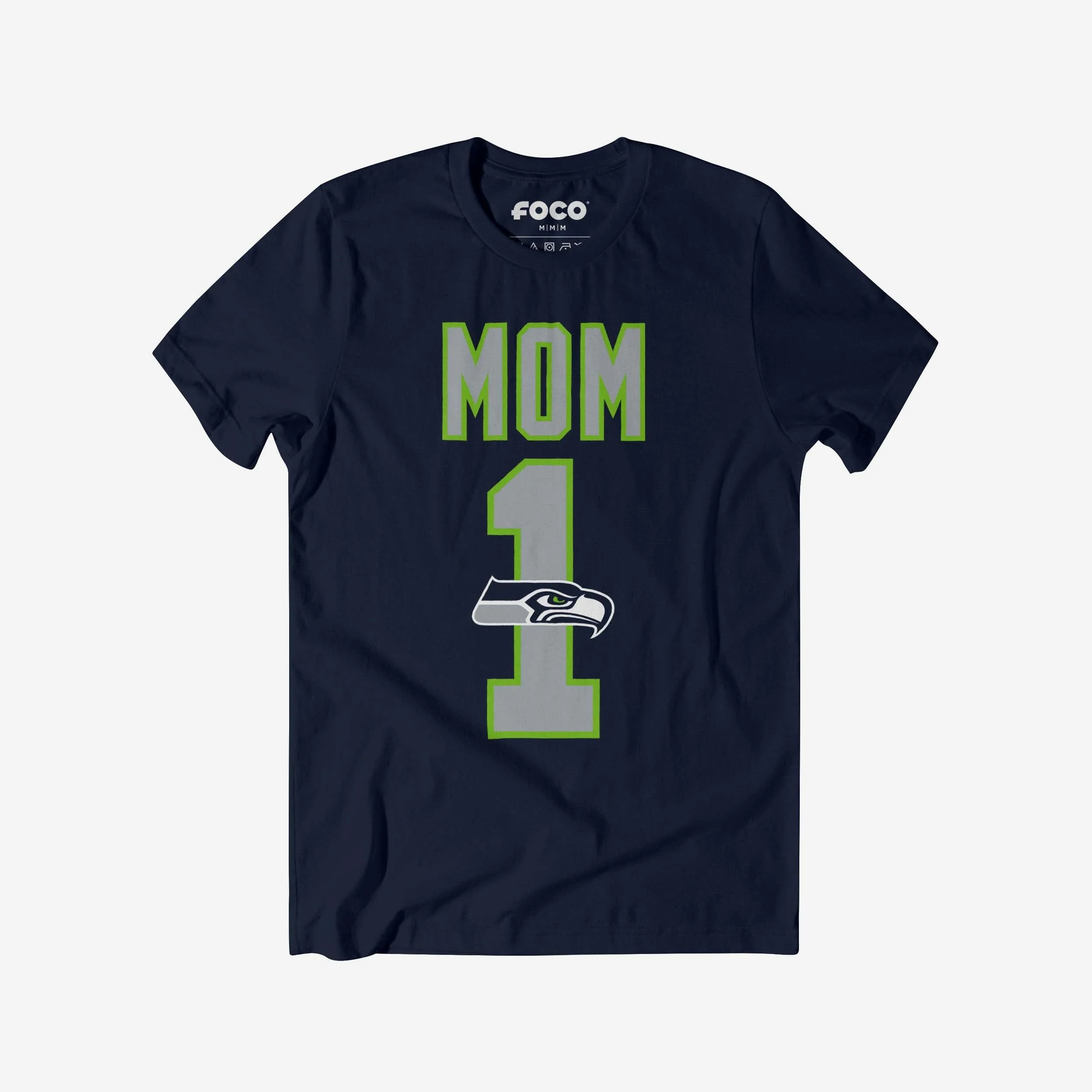 Seattle Seahawks Number 1 Mom T-Shirt