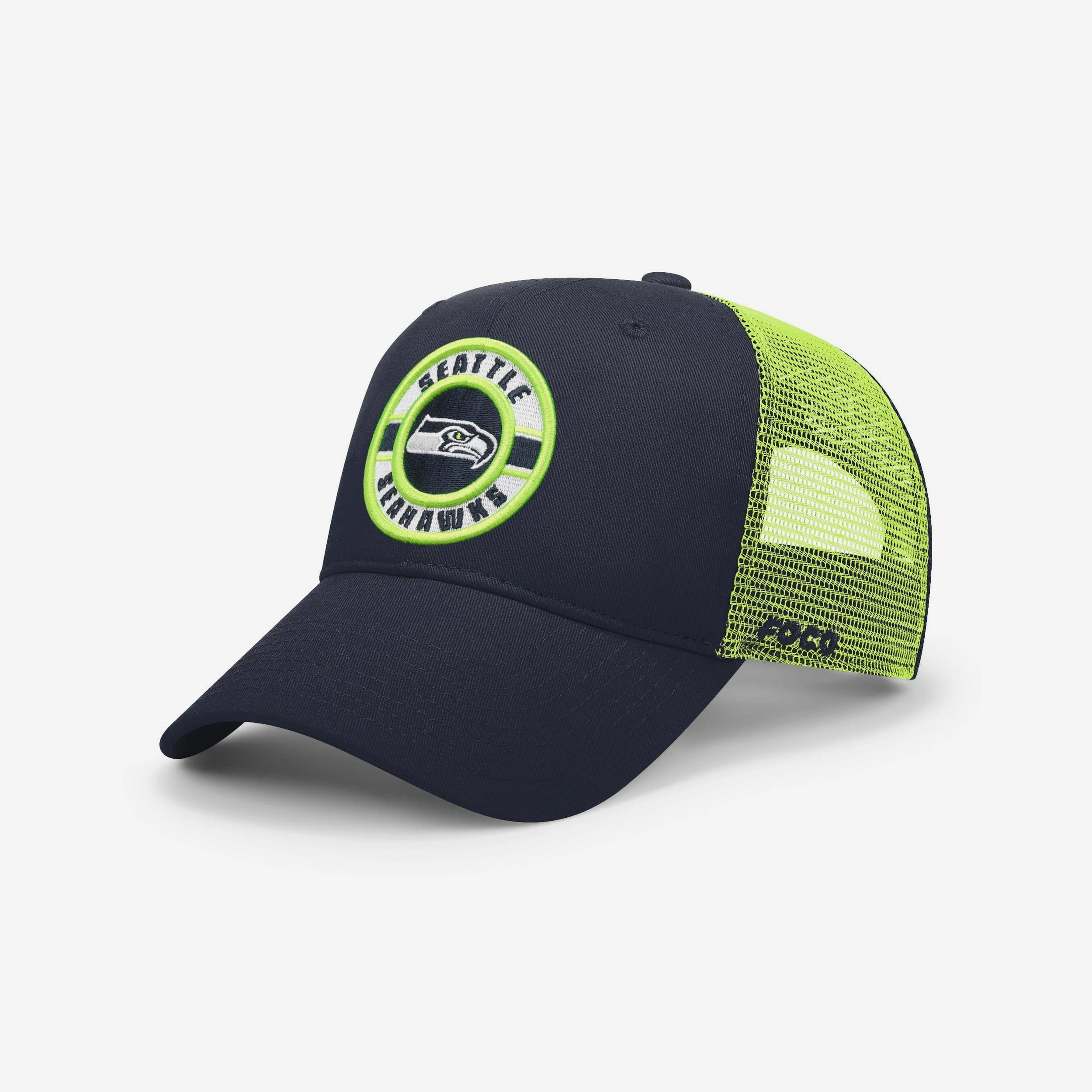 Seattle Seahawks Patch Two Tone Trucker Cap