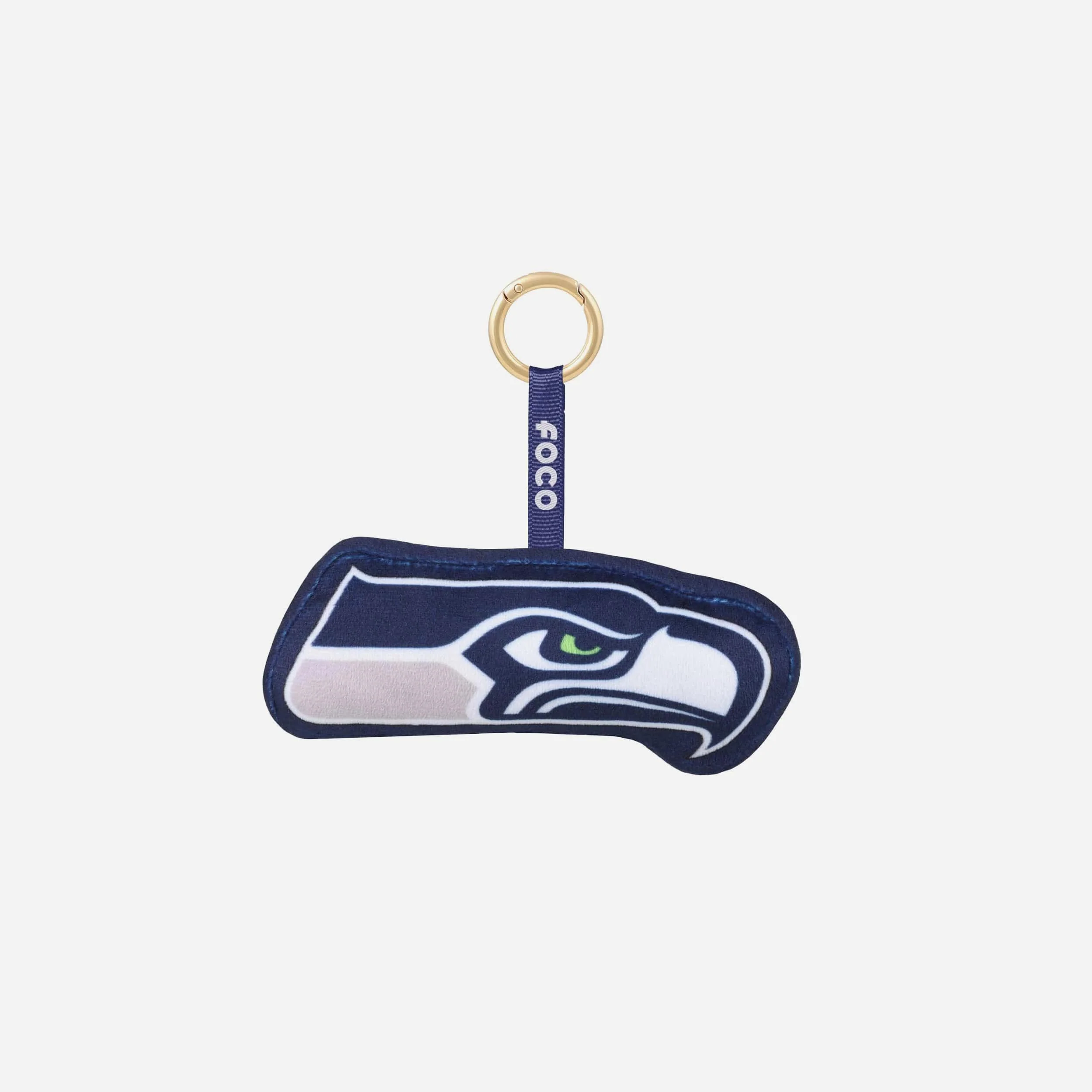 Seattle Seahawks Plush Team Logo Bag Charm Keychain