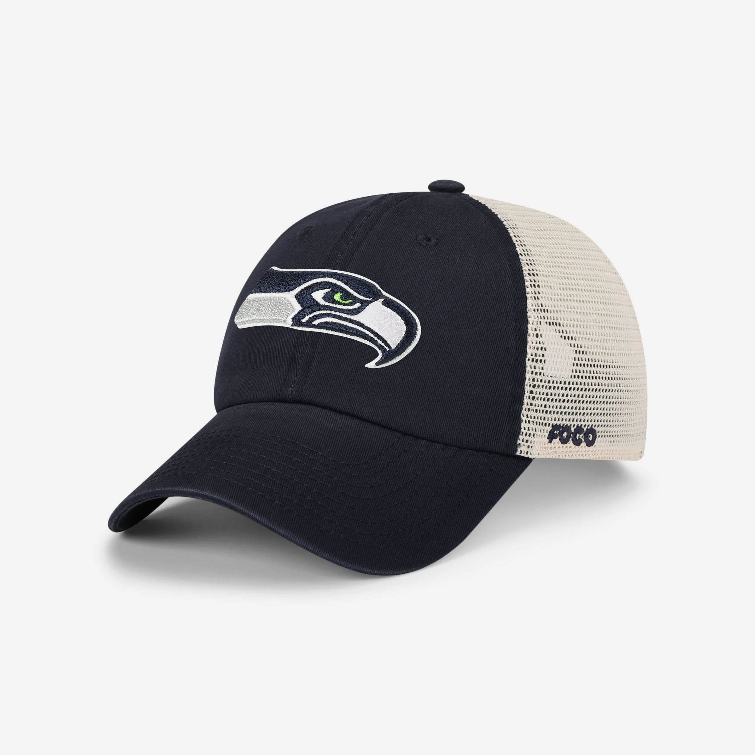 Seattle Seahawks Primary Logo Casual Trucker Cap