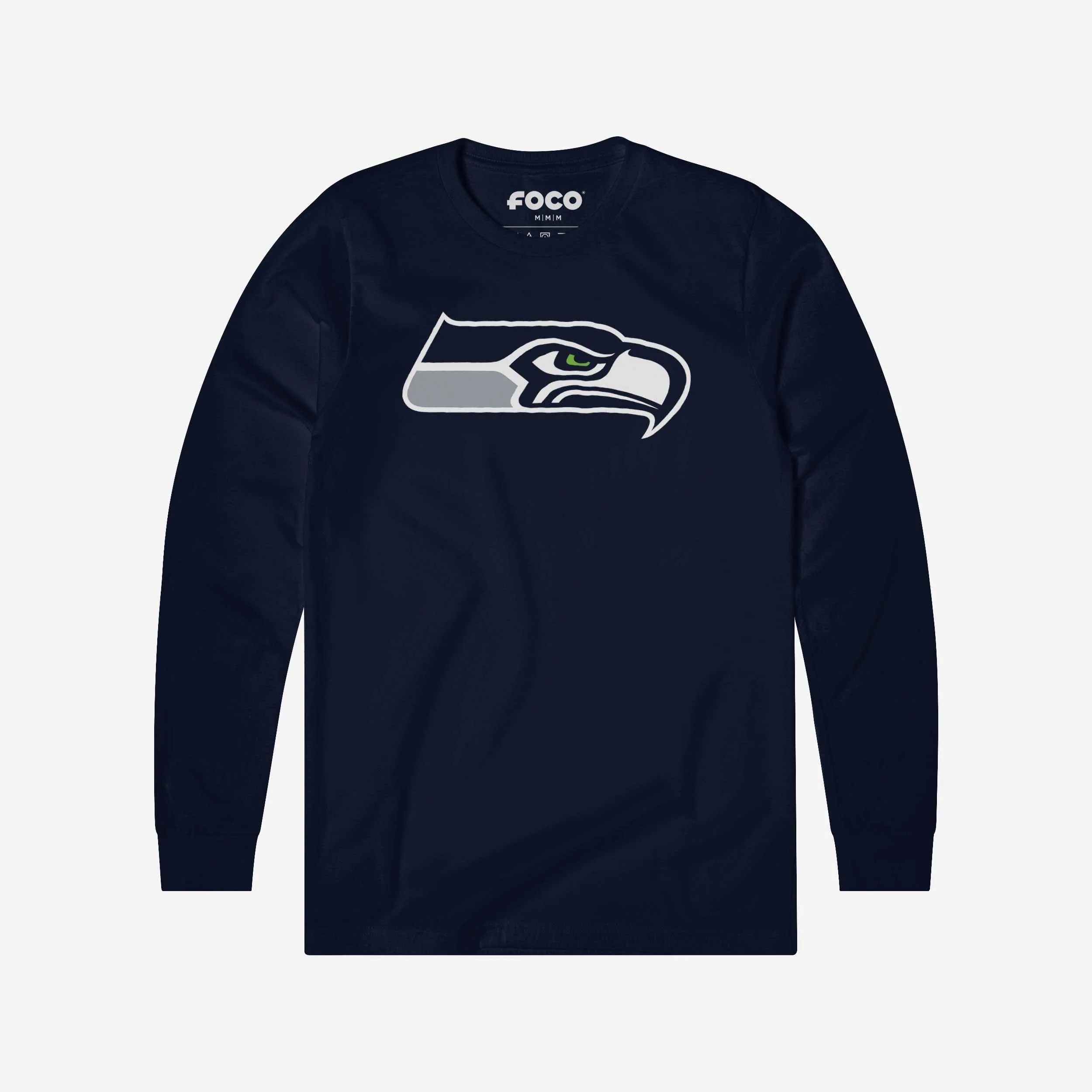 Seattle Seahawks Primary Logo Long Sleeve T-Shirt