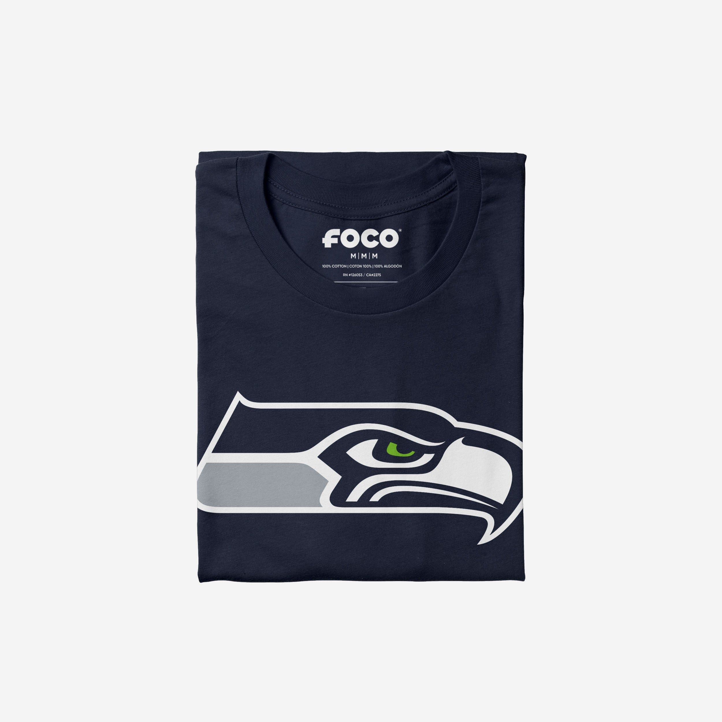 Seattle Seahawks Primary Logo T-Shirt - Image 4