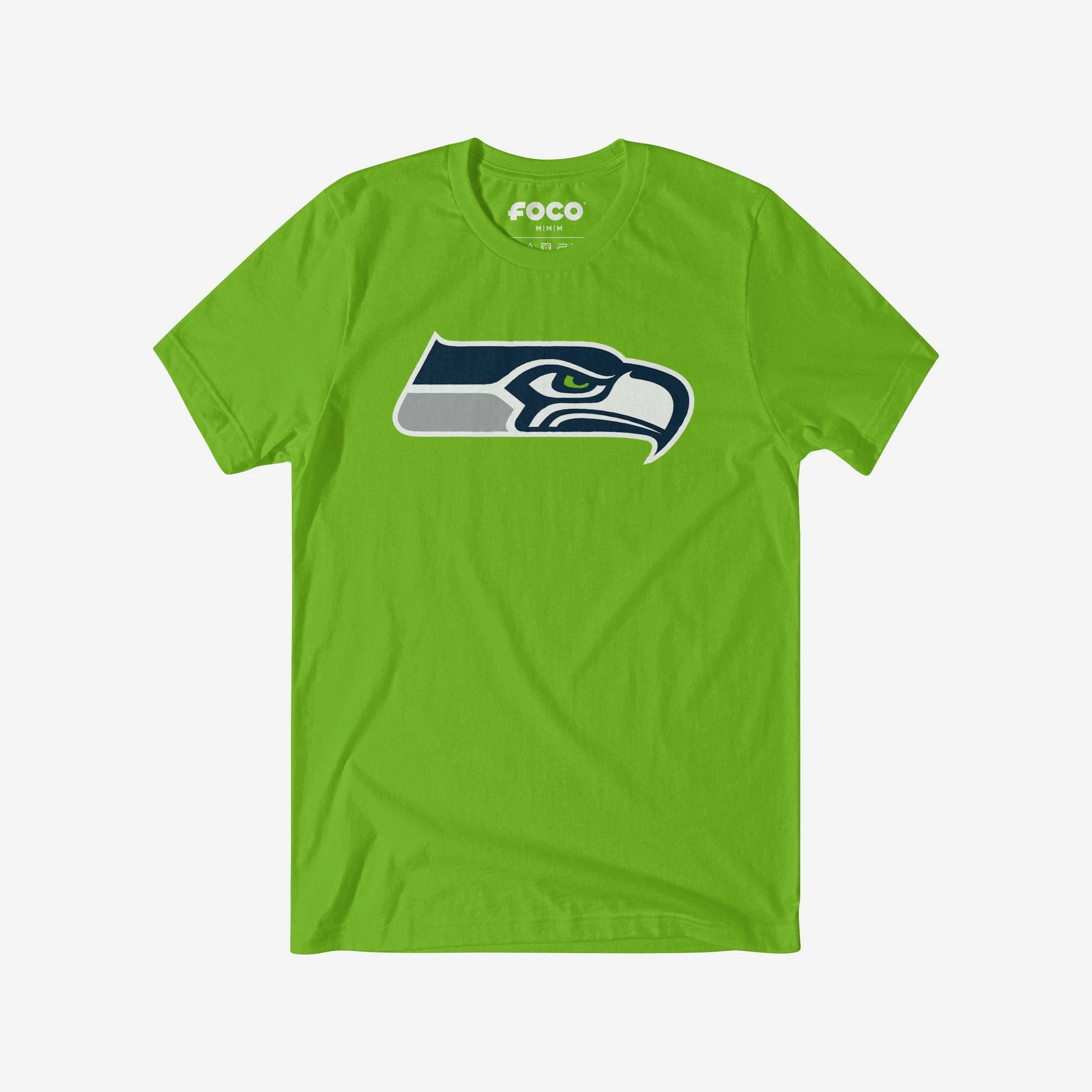 Seattle Seahawks Primary Logo T-Shirt - Image 5