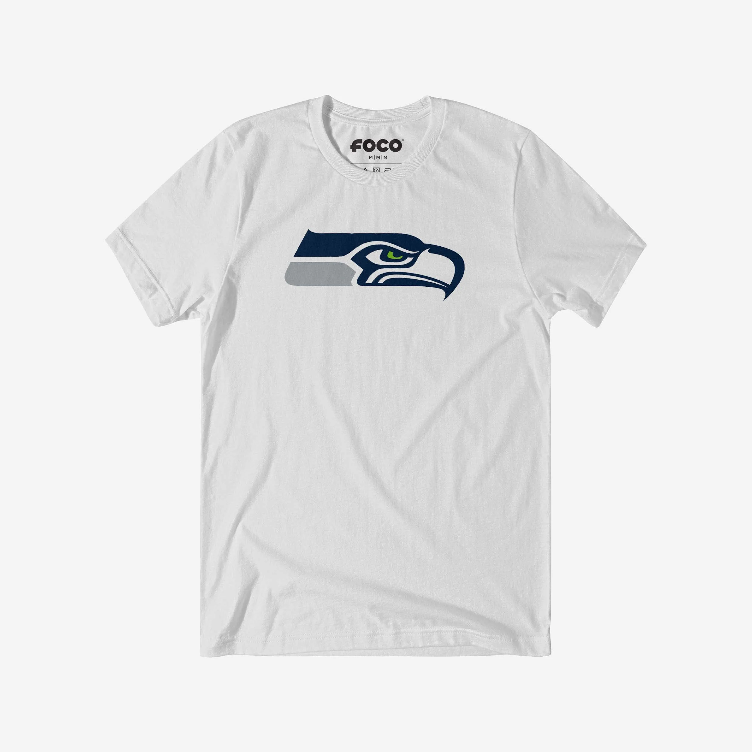 Seattle Seahawks Primary Logo T-Shirt - Image 9