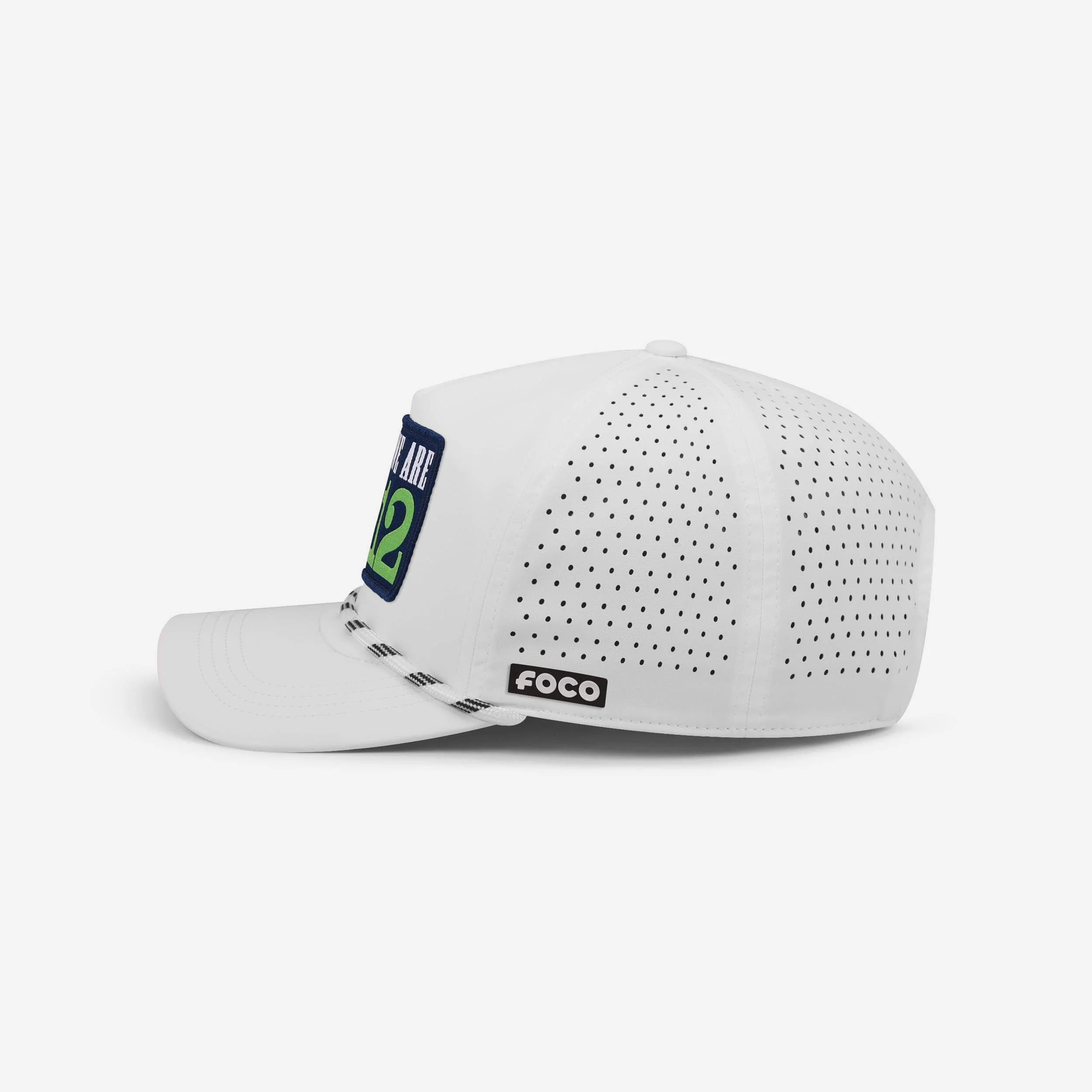 Seattle Seahawks Slogan Patch Poly Pro Marquee RF Cap - Image 2
