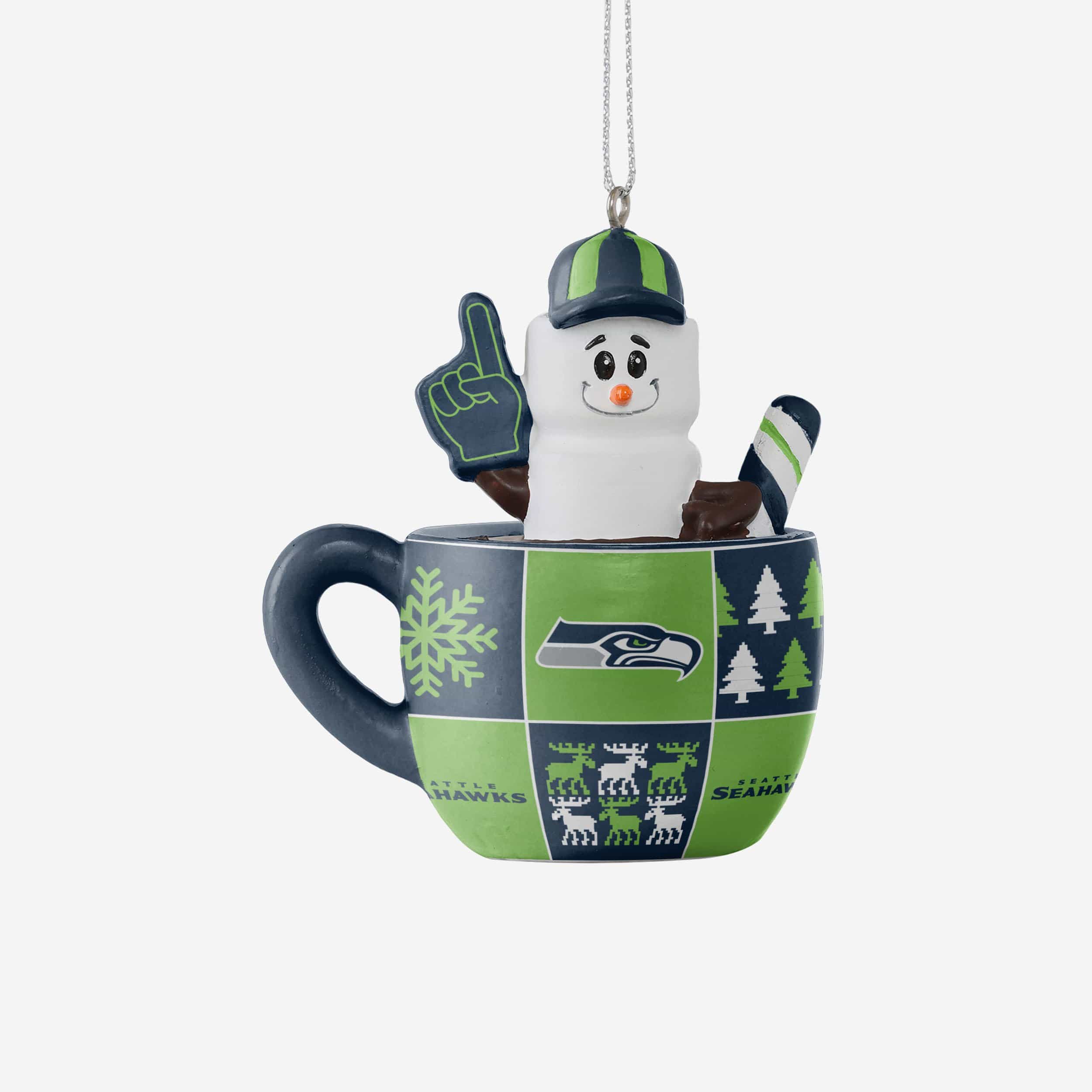 Seattle Seahawks Smores Mug Ornament