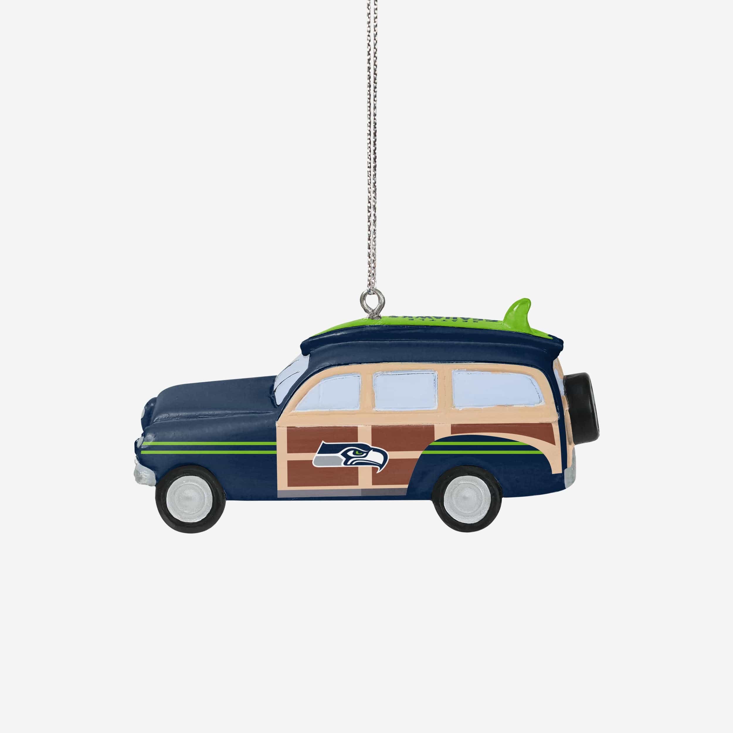 Seattle Seahawks Station Wagon Ornament - Image 2