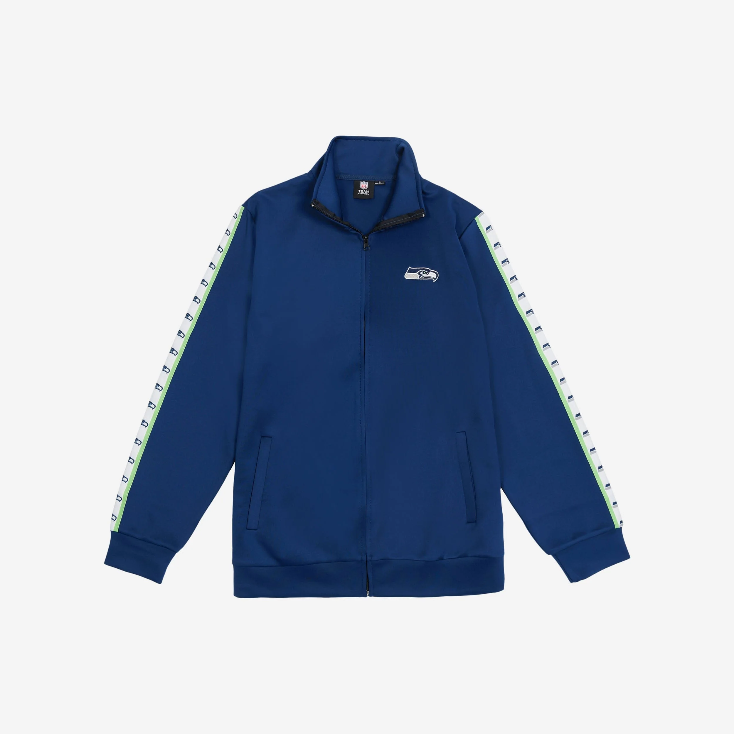 Seattle Seahawks Stripe Logo Track Jacket - Image 6