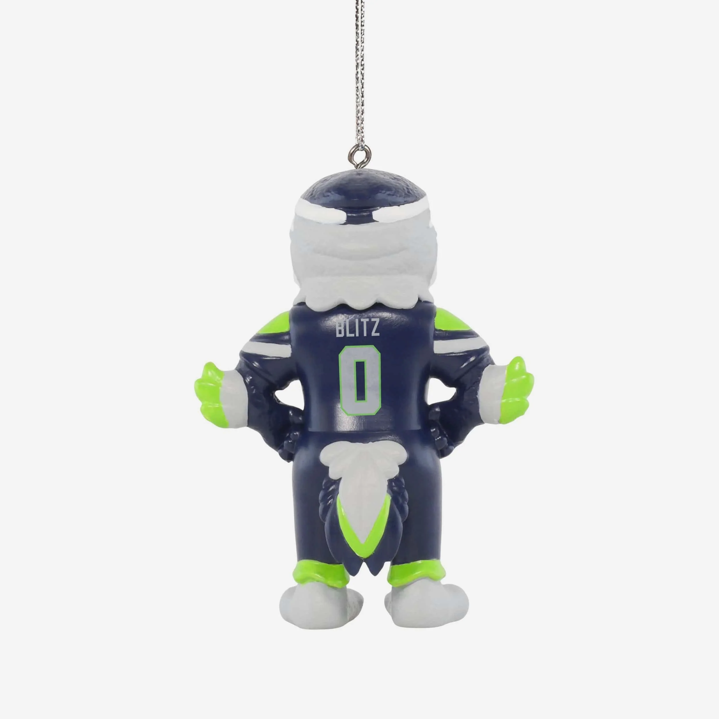 Seattle Seahawks Super Bowl LX Champions Mascot Ornament - Image 2
