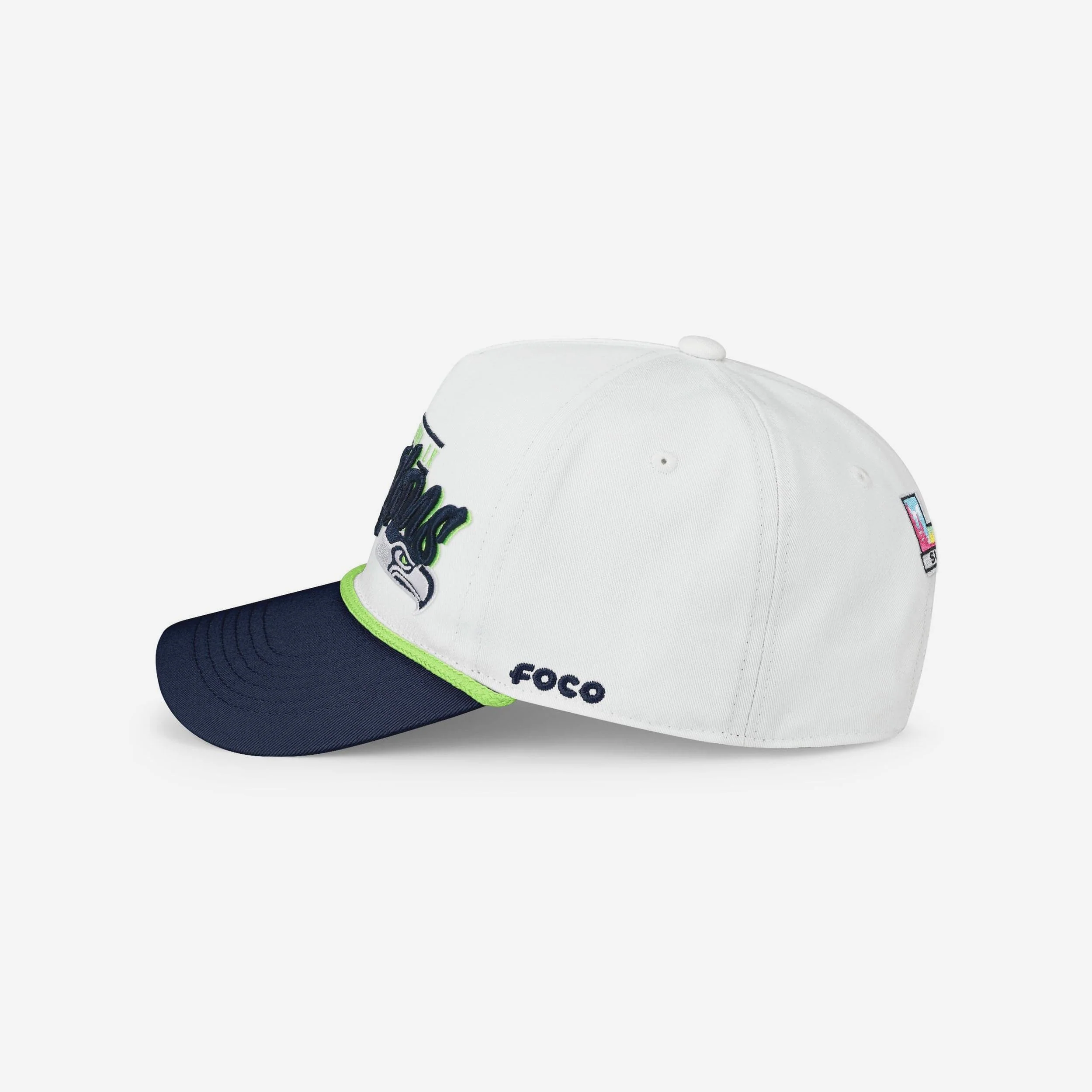 Seattle Seahawks Super Bowl LX Champions Monty Script Marquee RF Cap - Image 2