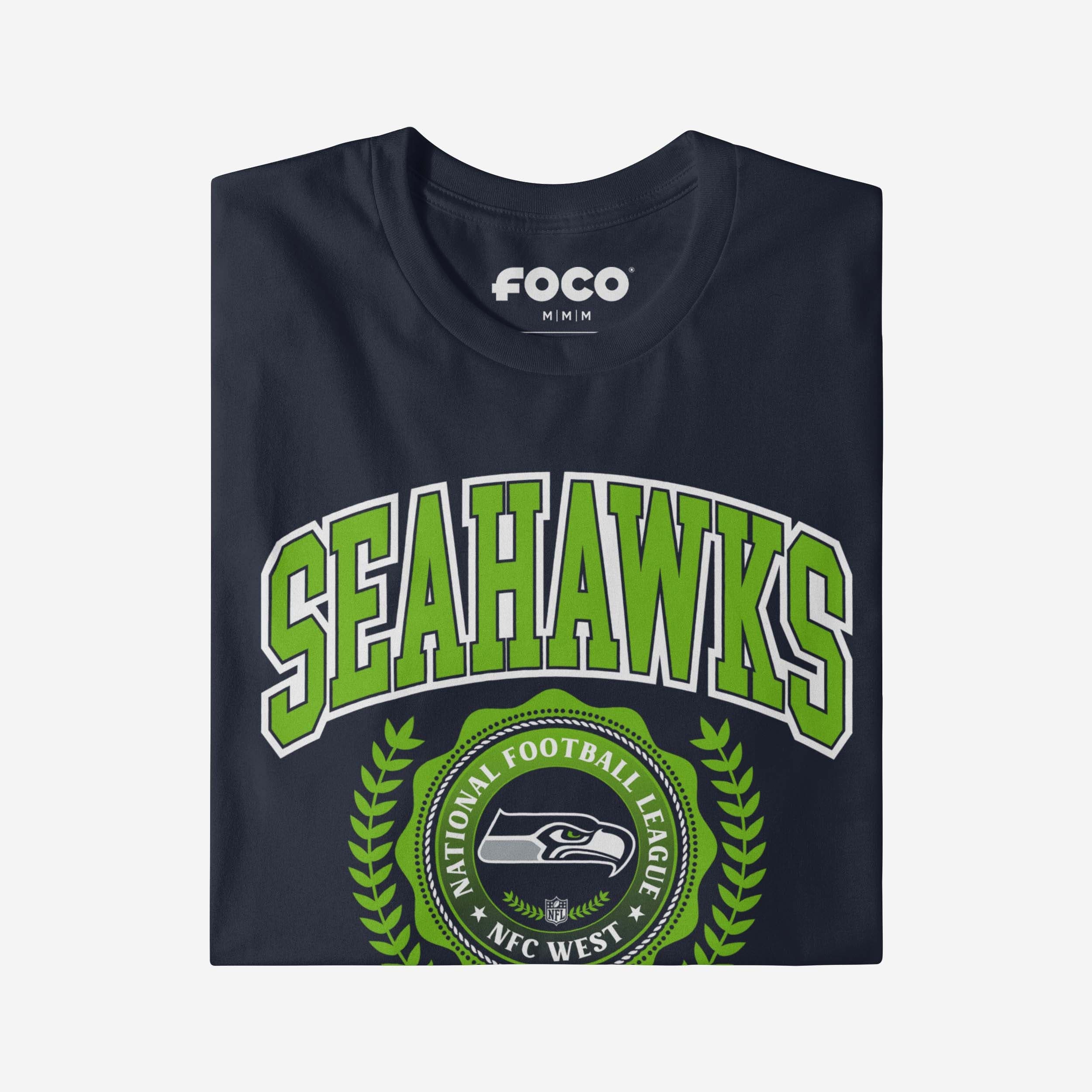 Seattle Seahawks Team Crest T-Shirt - Image 3