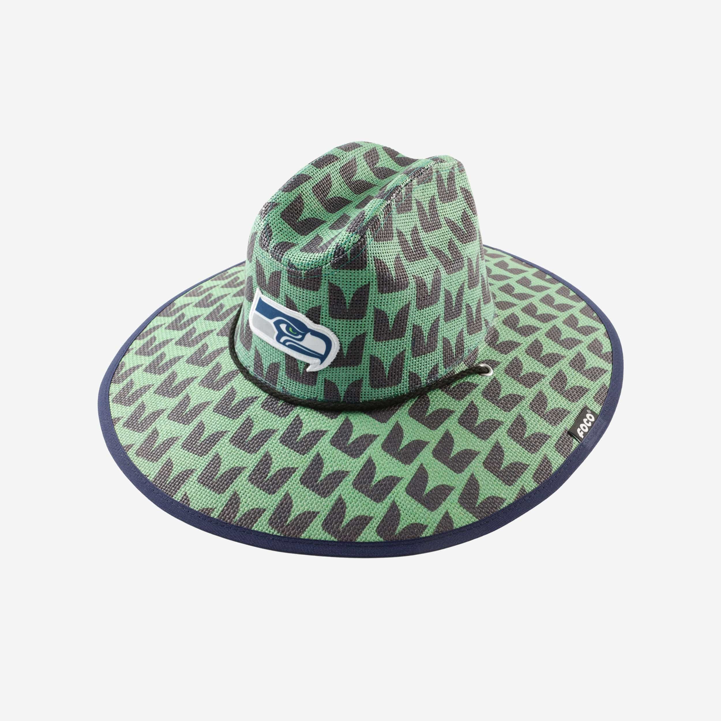 Seattle Seahawks Thematic Straw Hat - Image 3