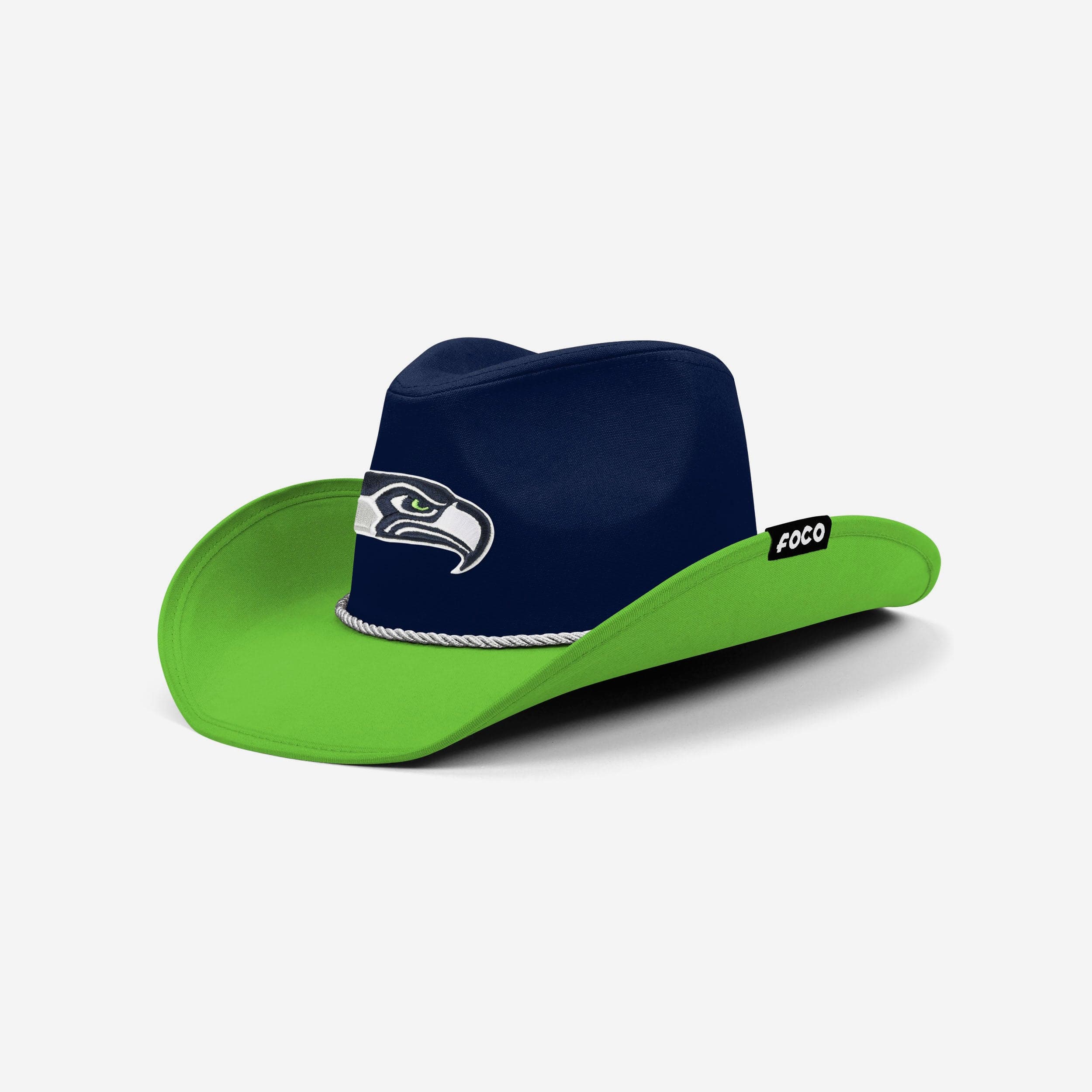 Seattle Seahawks Two Tone Cowboy Hat