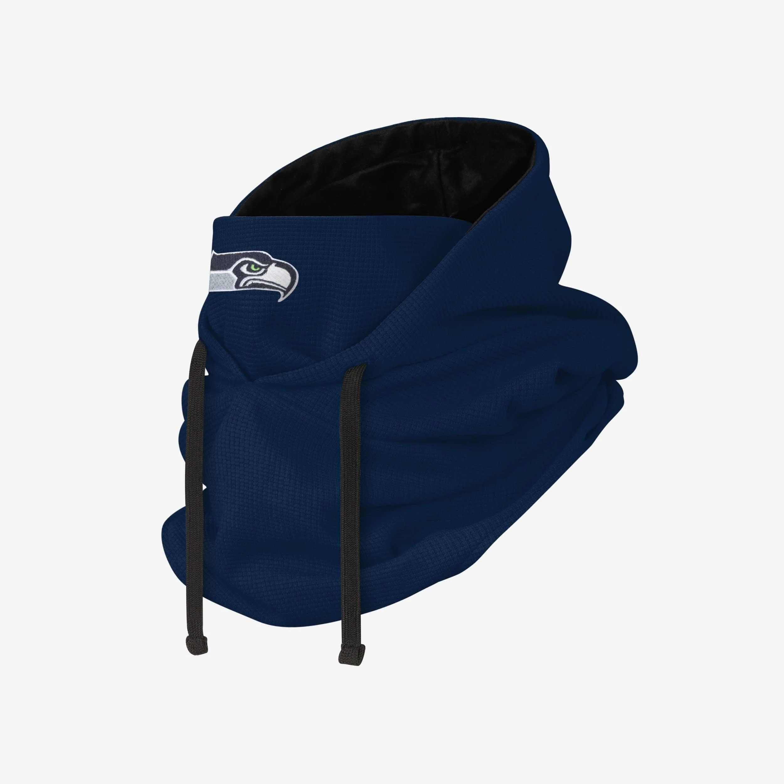 Seattle Seahawks Waffle Drawstring Hooded Gaiter - Image 2