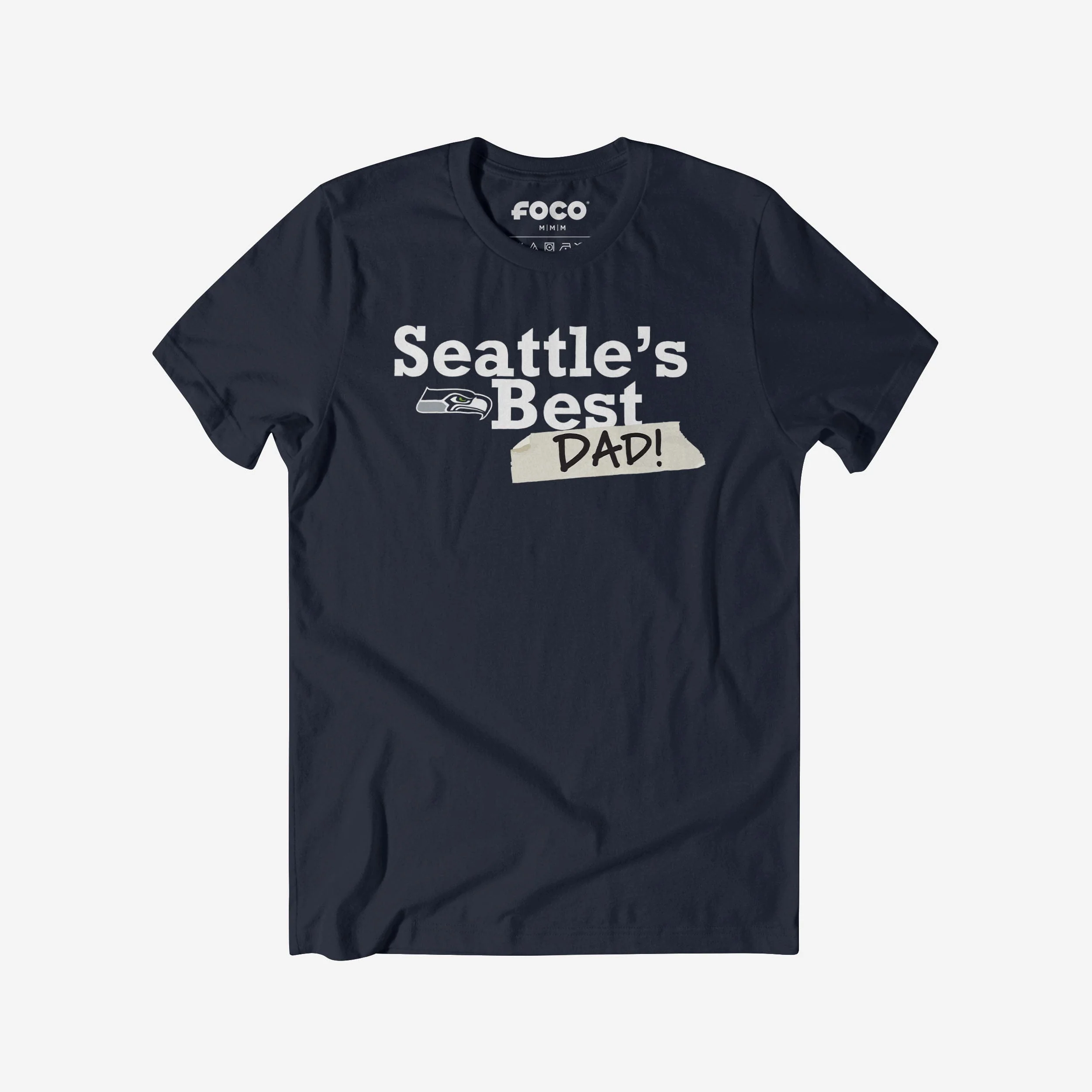 Seattle Seahawks World's Best Dad T-Shirt