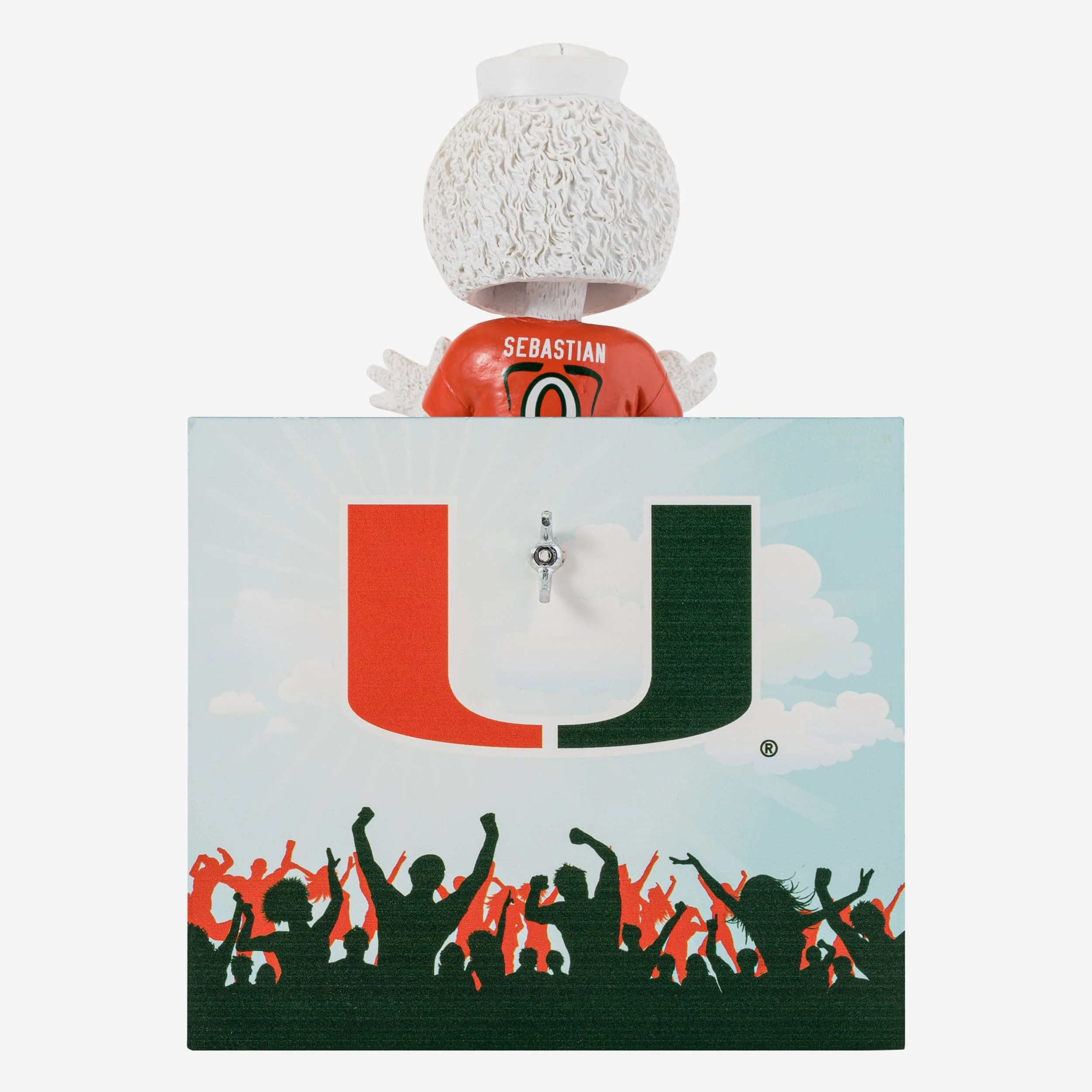 Sebastian Miami Hurricanes Thanksgiving Mascot Bobblehead - Image 5