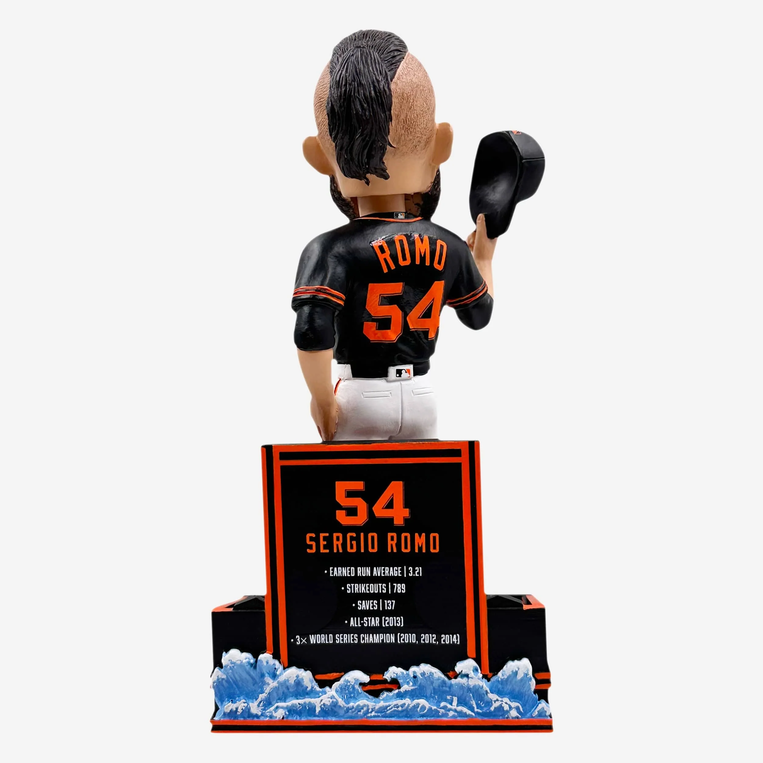 Sergio Romo San Francisco Giants Retirement Bobblehead - Image 5