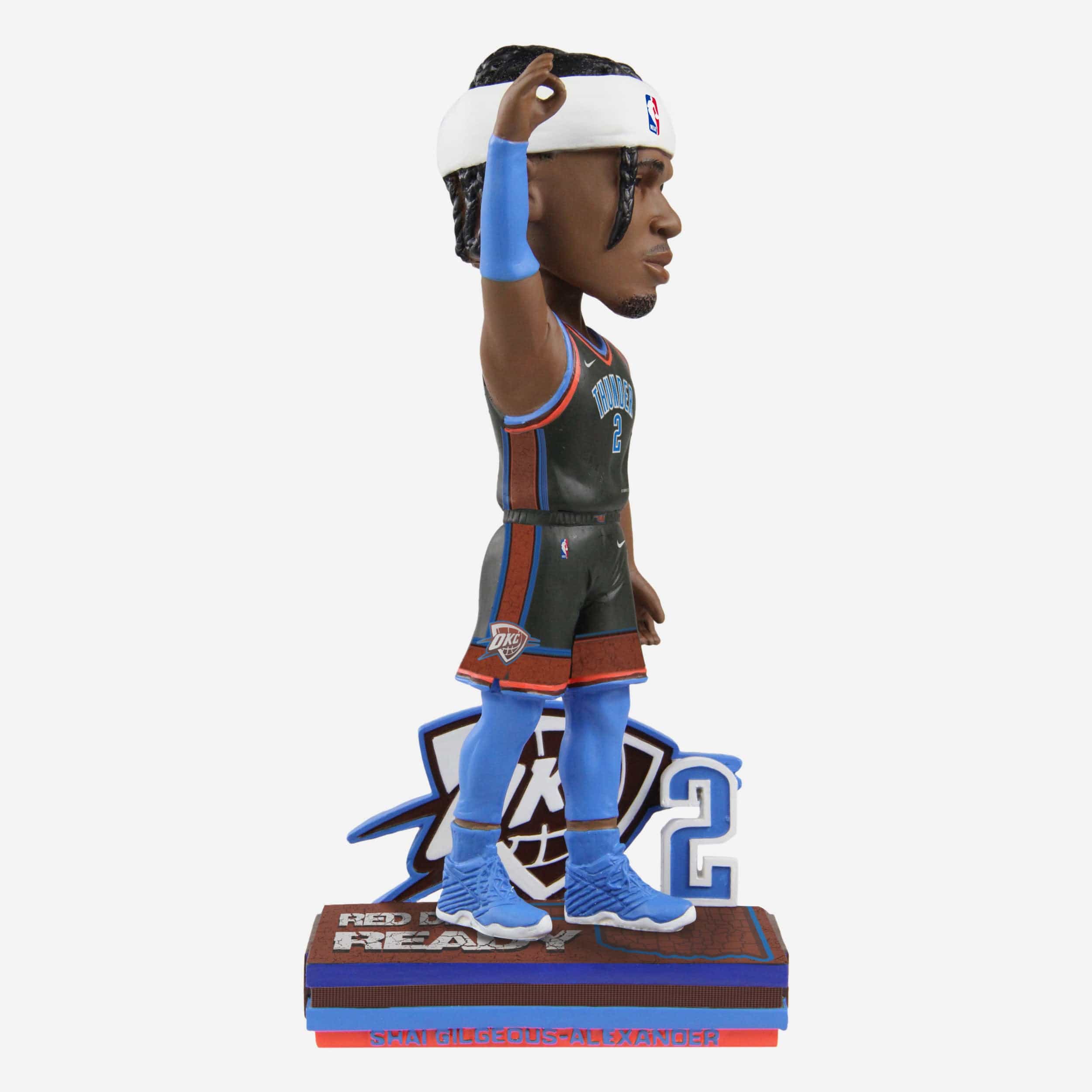 Shai Gilgeous-Alexander Oklahoma City Thunder 2023 City Jersey Bobblehead