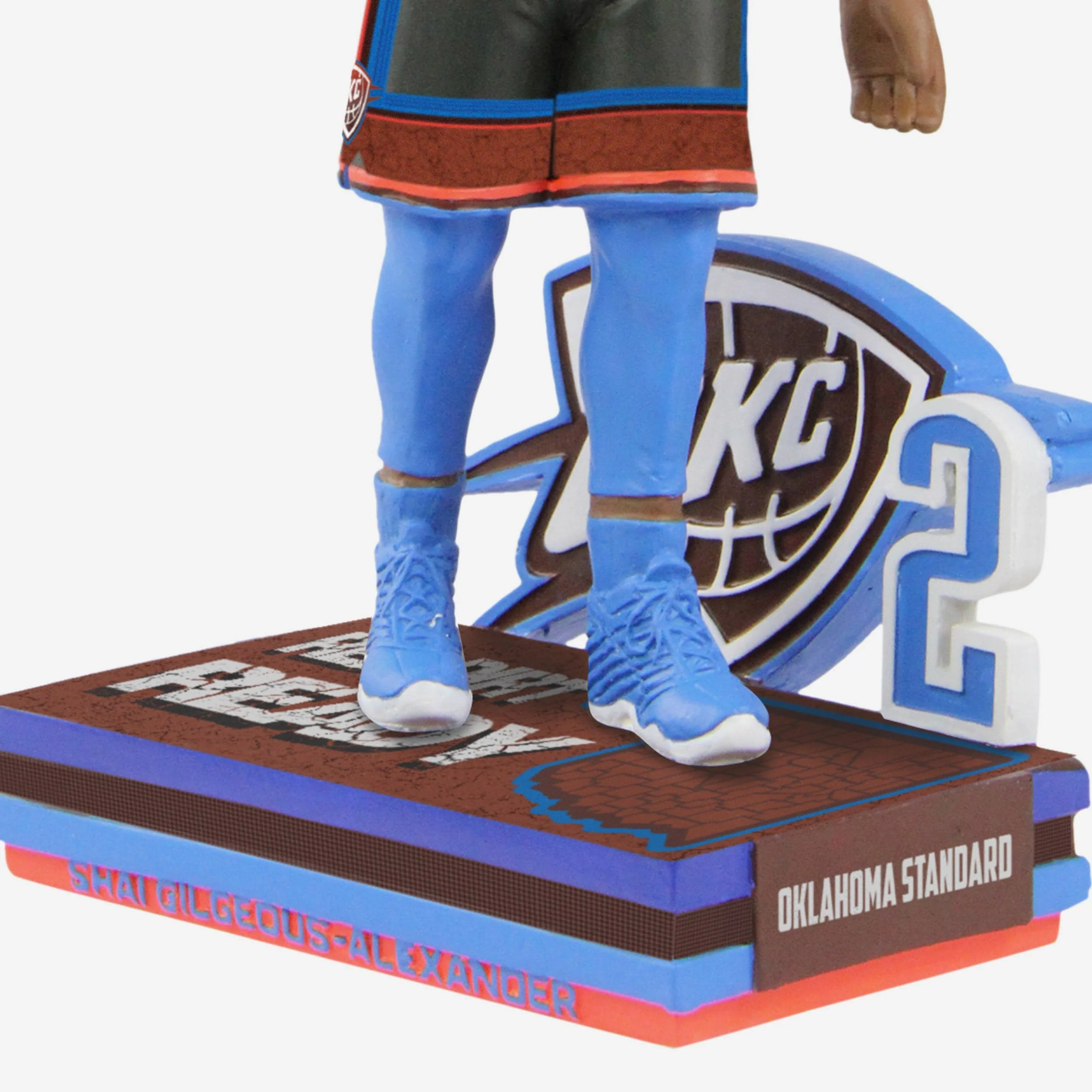 Shai Gilgeous-Alexander Oklahoma City Thunder 2023 City Jersey Bobblehead - Image 3
