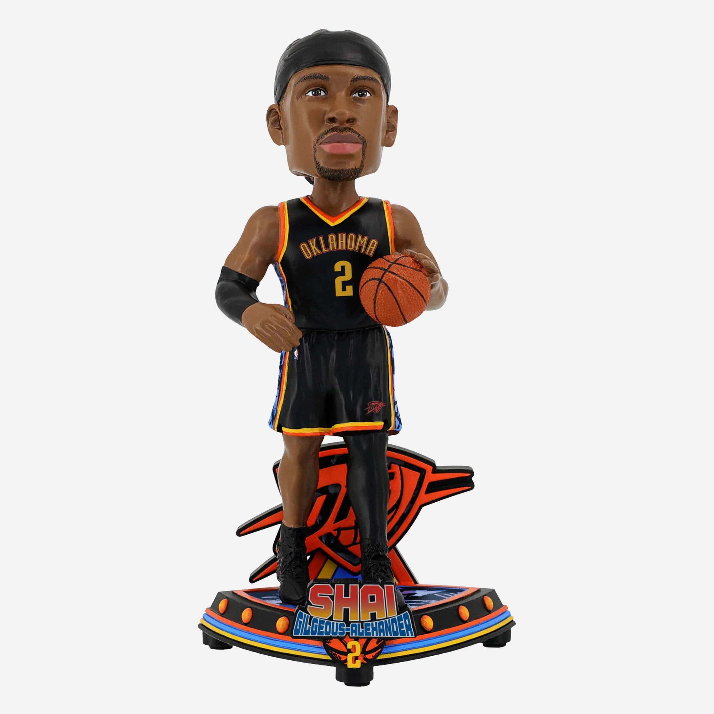 Shai Gilgeous-Alexander Oklahoma City Thunder 2025 City Jersey Bobblehead