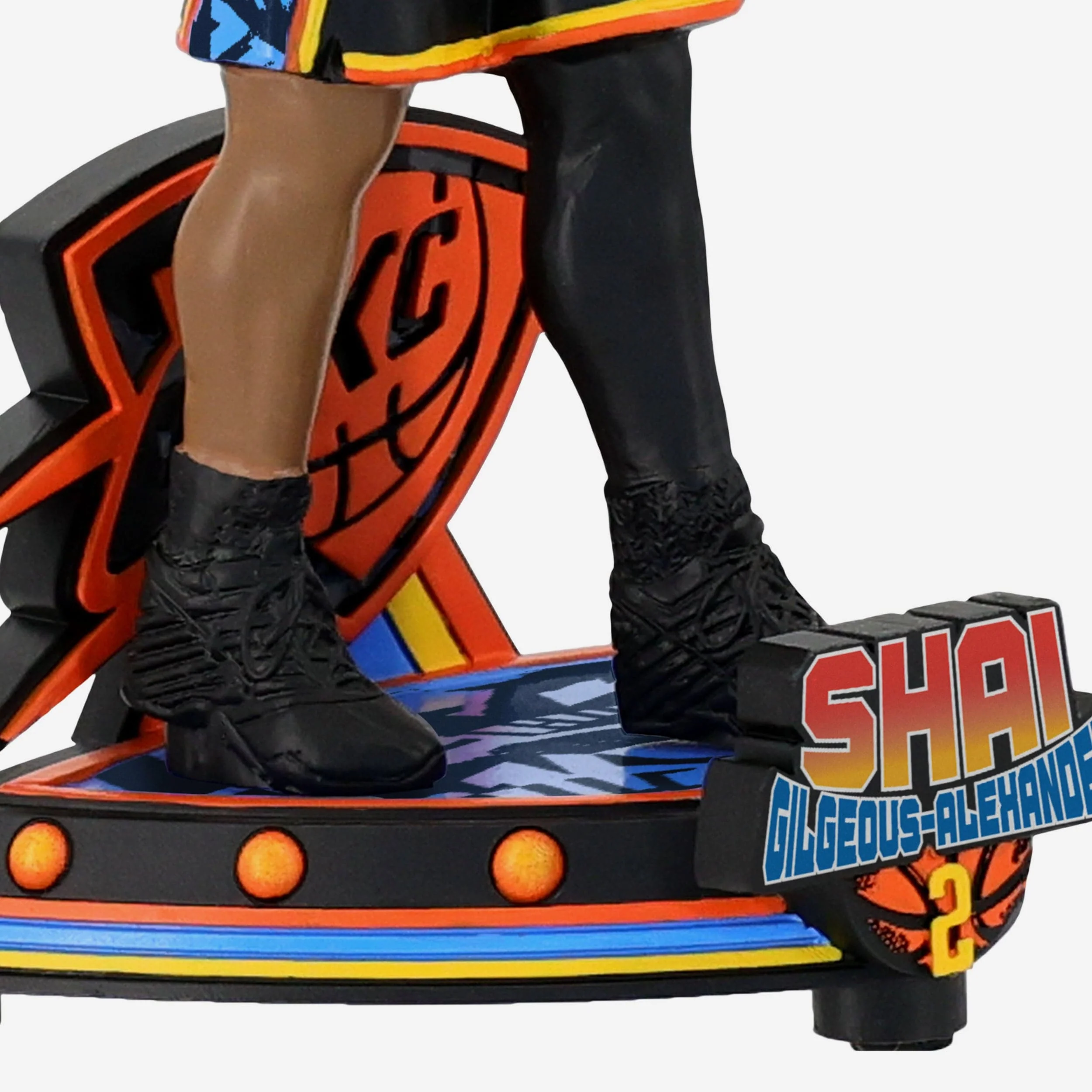 Shai Gilgeous-Alexander Oklahoma City Thunder 2025 City Jersey Bobblehead - Image 3