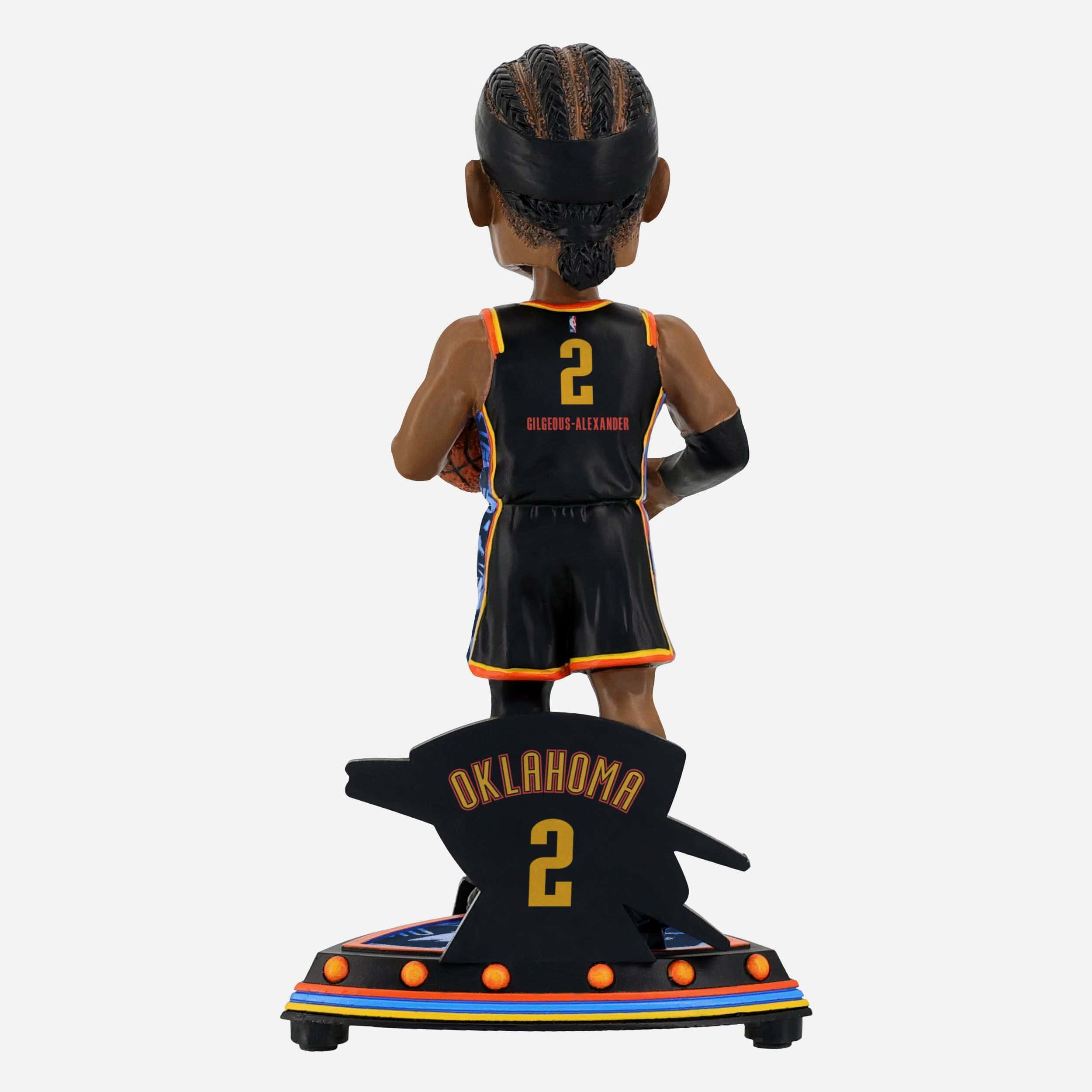 Shai Gilgeous-Alexander Oklahoma City Thunder 2025 City Jersey Bobblehead - Image 5
