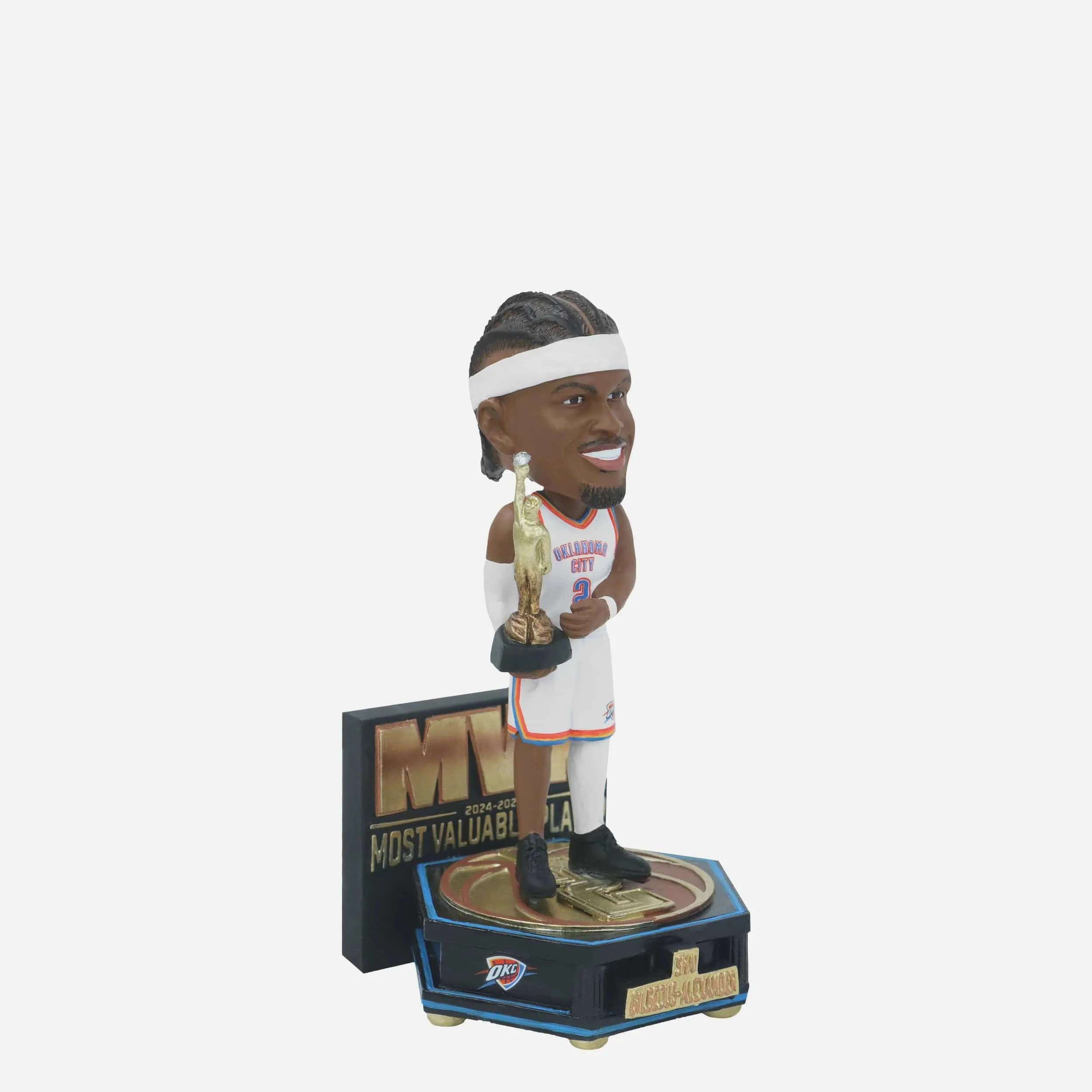 Shai Gilgeous-Alexander Oklahoma City Thunder 2025 MVP Mini Bobblehead - Image 4