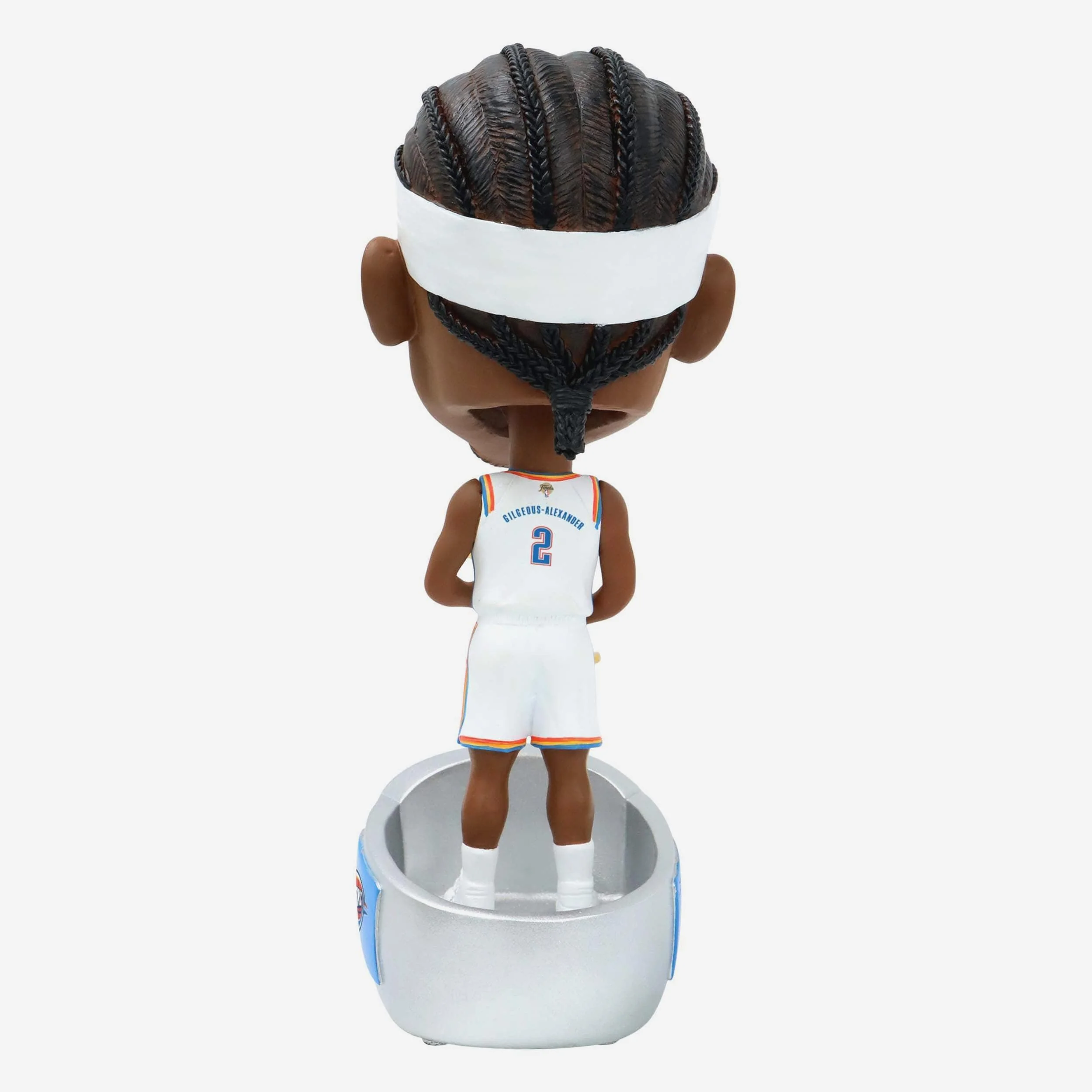 Shai Gilgeous-Alexander Oklahoma City Thunder 2025 NBA Champions Ring Base Bighead Bobblehead - Image 2
