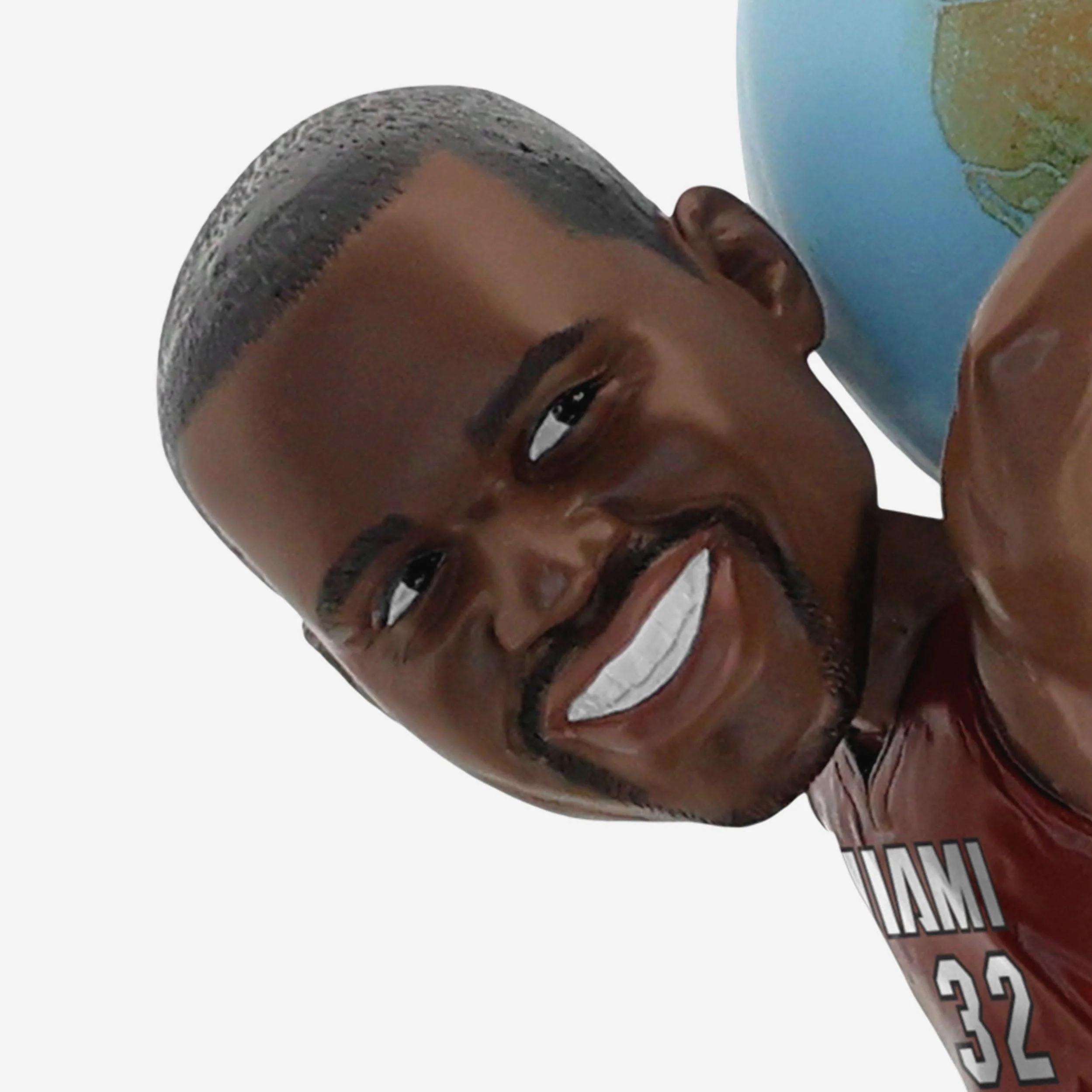 Shaquille O'Neal Miami Heat The Great American Sports Atlas Sports Illustrated Cover Bobblehead - Image 2