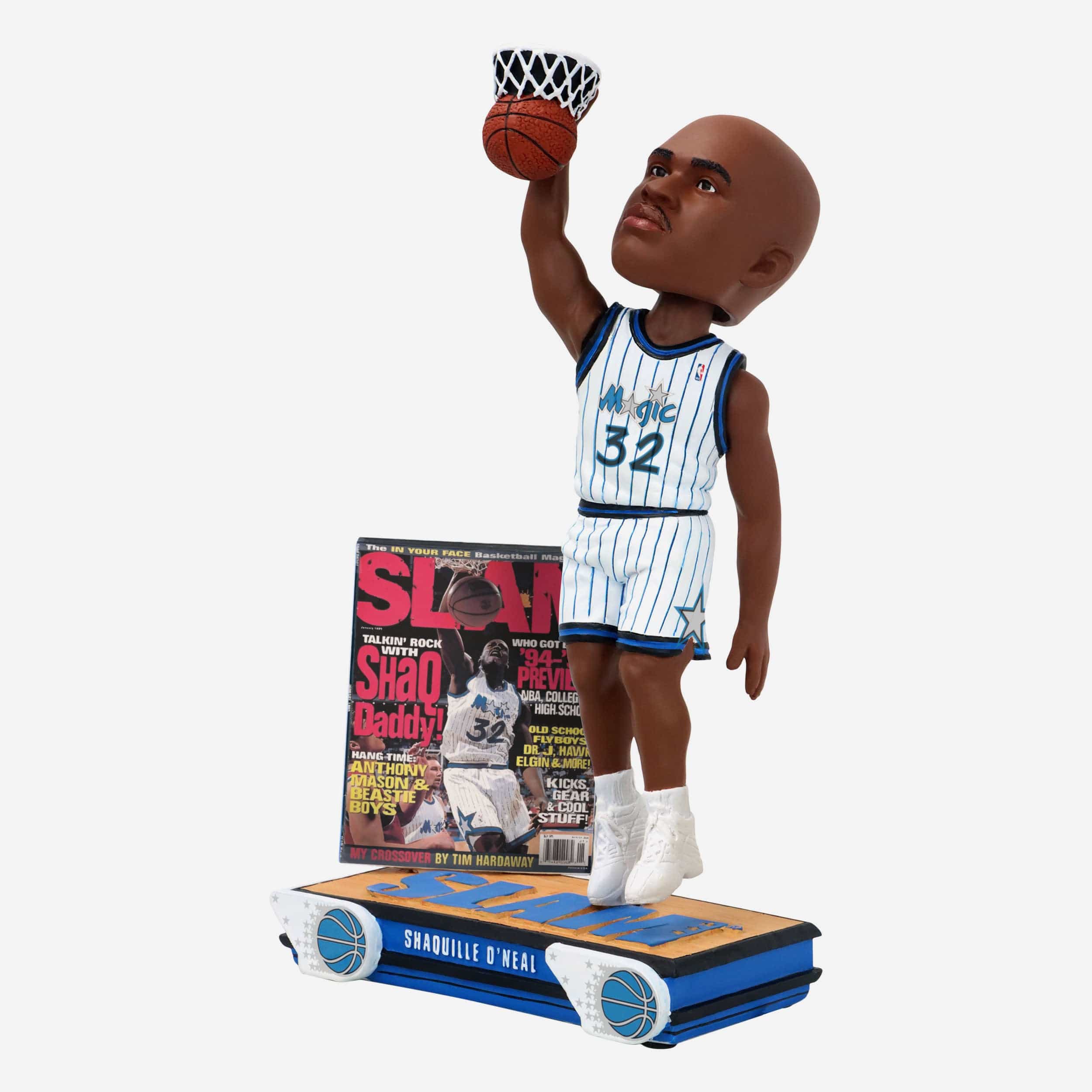 Shaquille O'Neal Orlando Magic Shaq Daddy Slam Magazine Cover Bobblehead - Image 4