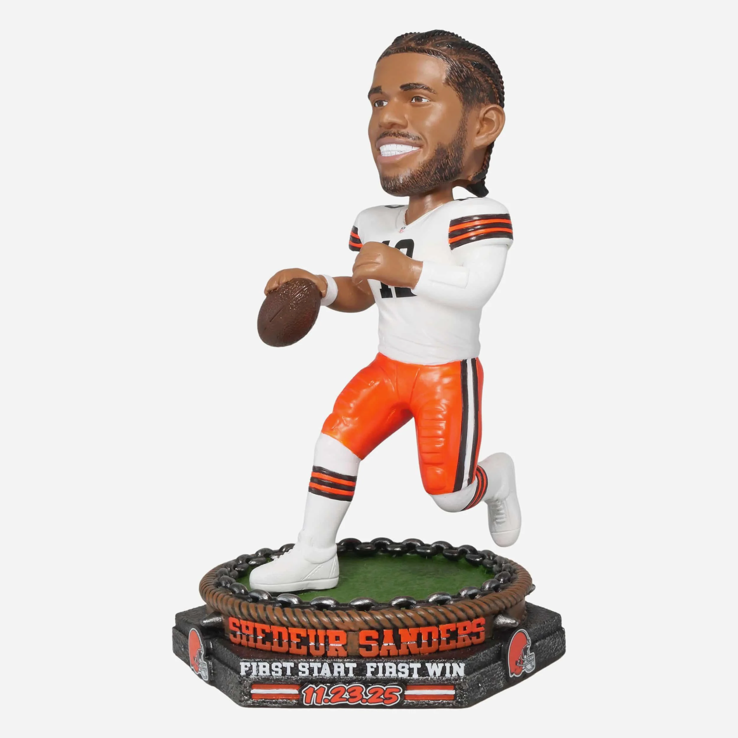 Shedeur Sanders Cleveland Browns First Career Start Win Bobblehead