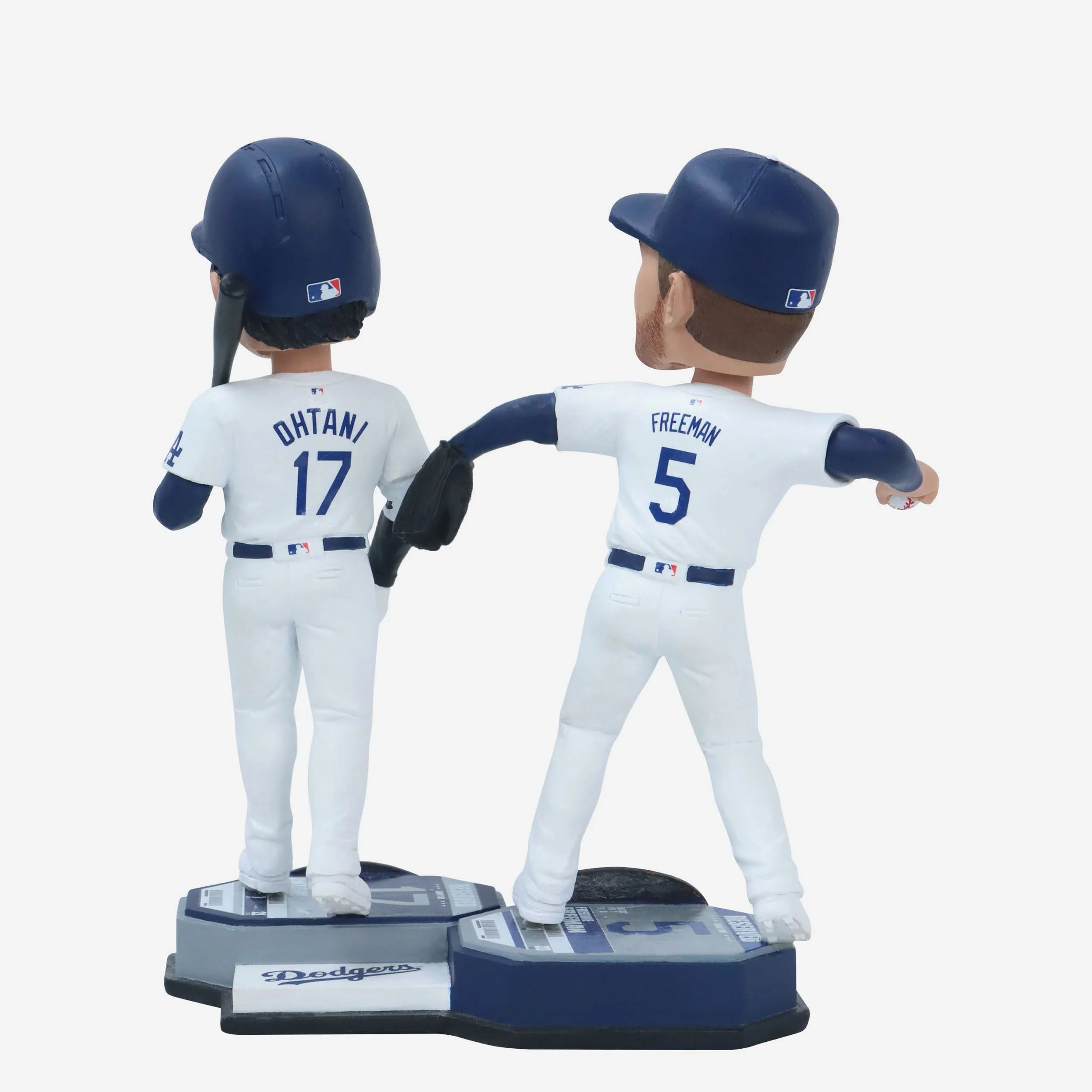 Shohei Ohtani & Freddie Freeman Los Angeles Dodgers Bobblemate Dual Bobblehead - Image 6