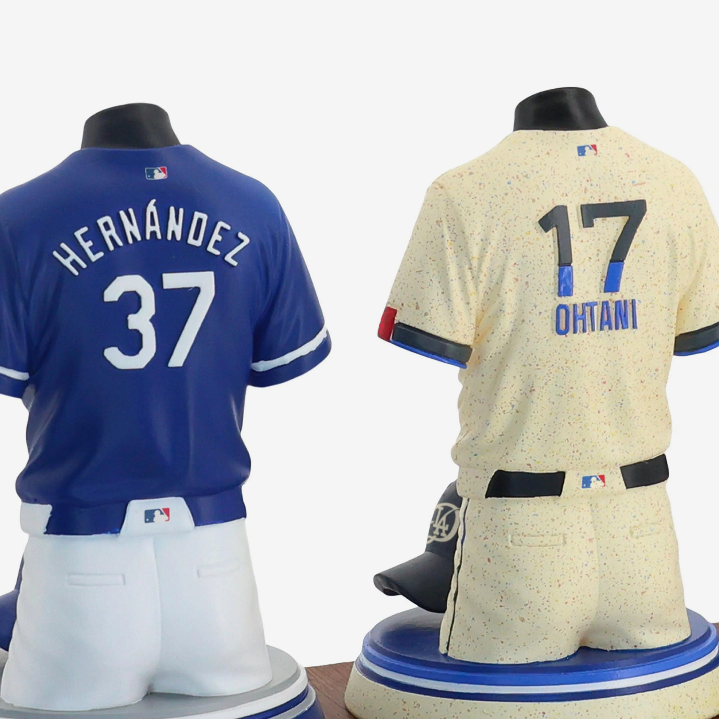 Shohei Ohtani & Freddie Freeman & Teoscar Hernandez Los Angeles Dodgers 2026 Jersey Bust Triple Bobblehead - Image 4