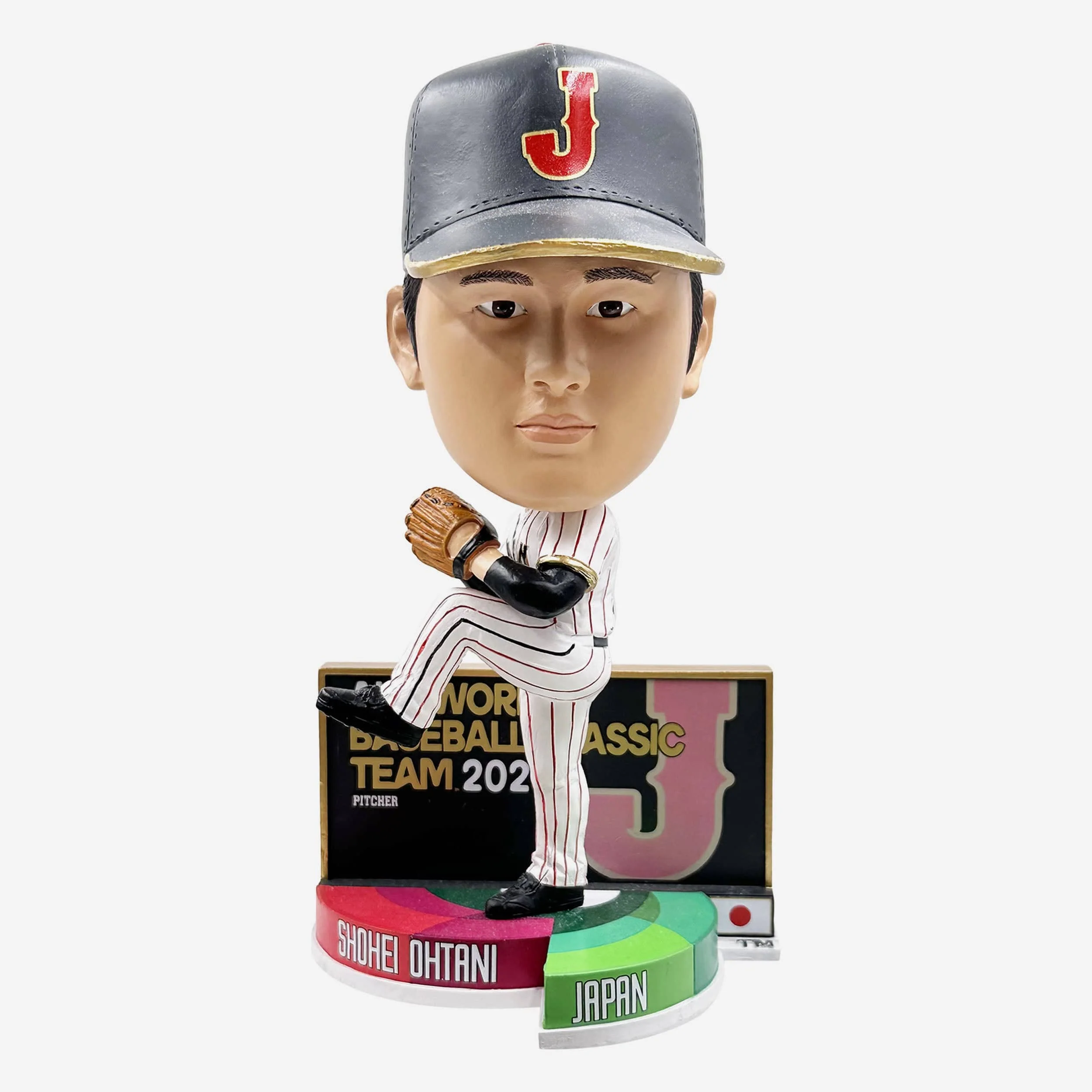 Shohei Ohtani Japan 2023 All World Baseball Classic Team Pitching Bighead Bobblehead