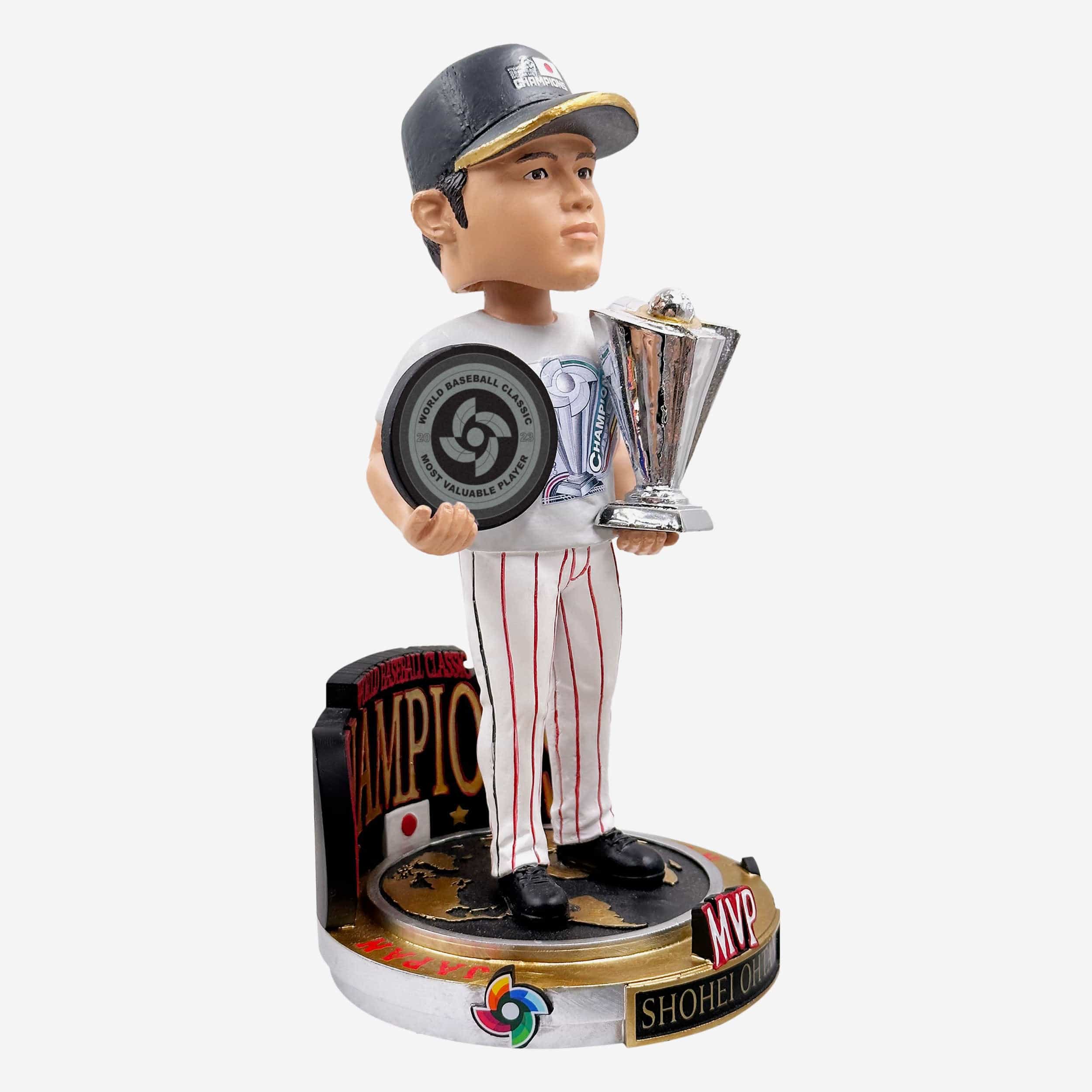 Shohei Ohtani Japan 2023 World Baseball Classic Champions MVP Cap & Tee Bobblehead - Image 4