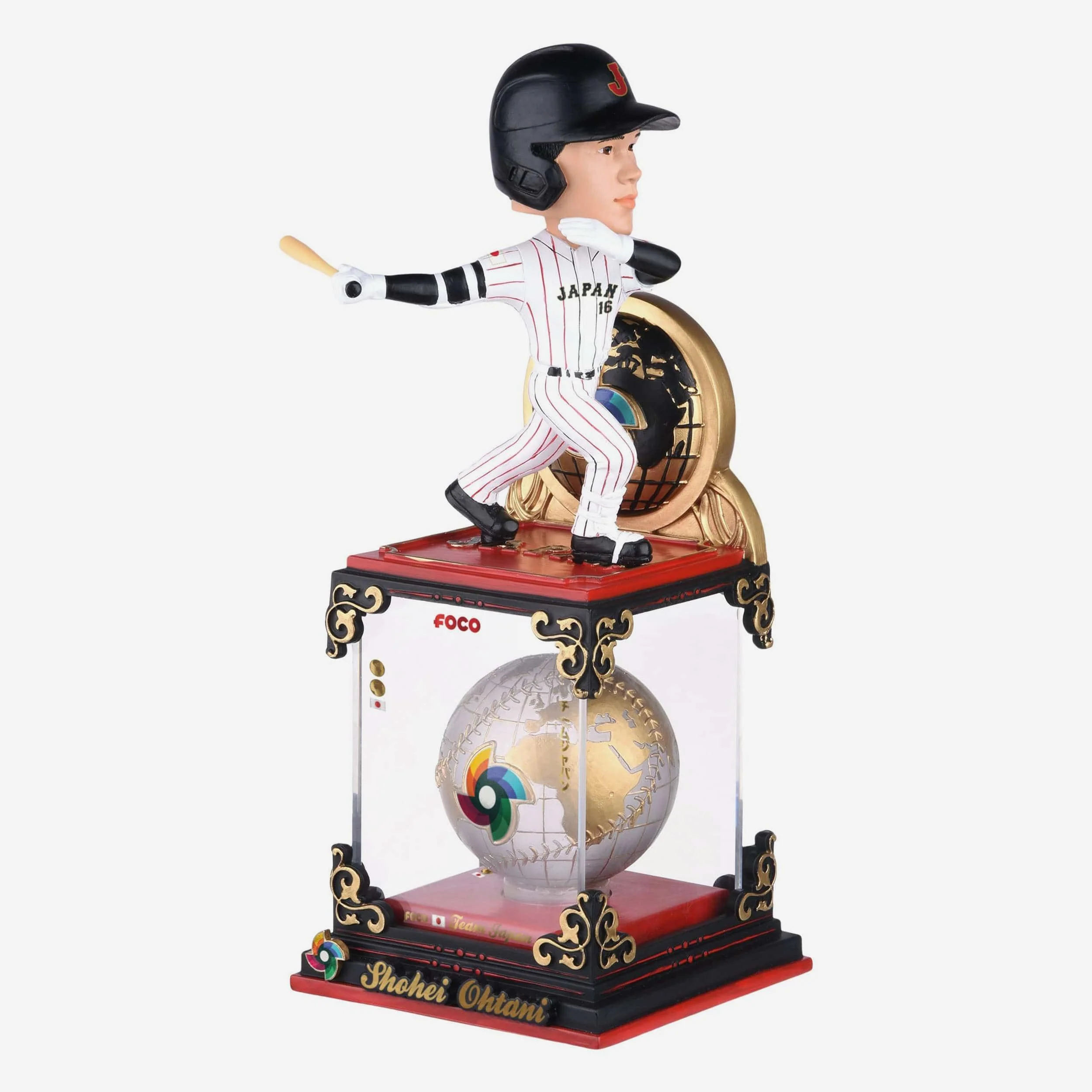 Shohei Ohtani Japan 2026 World Baseball Classic Globe Case Bobblehead - Image 5