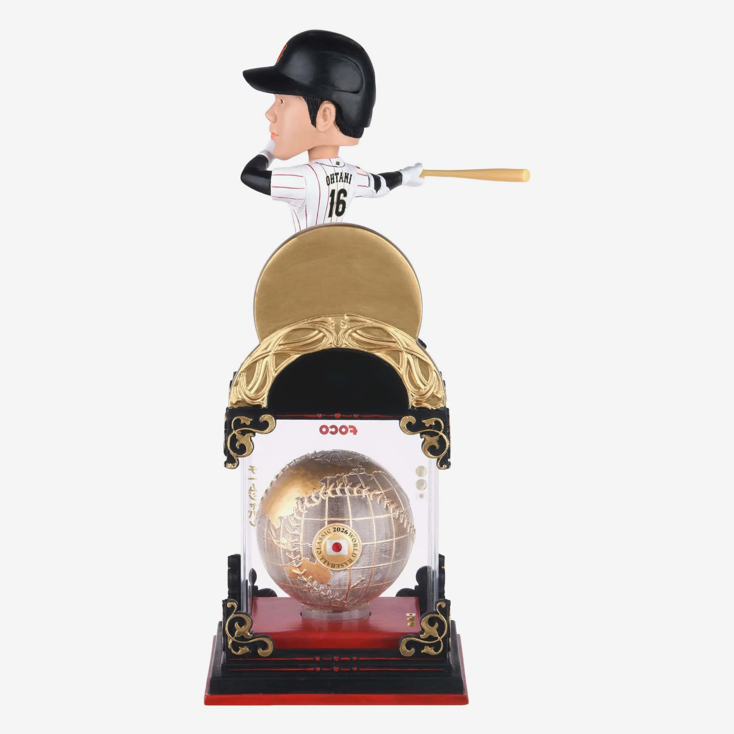 Shohei Ohtani Japan 2026 World Baseball Classic Globe Case Bobblehead - Image 6