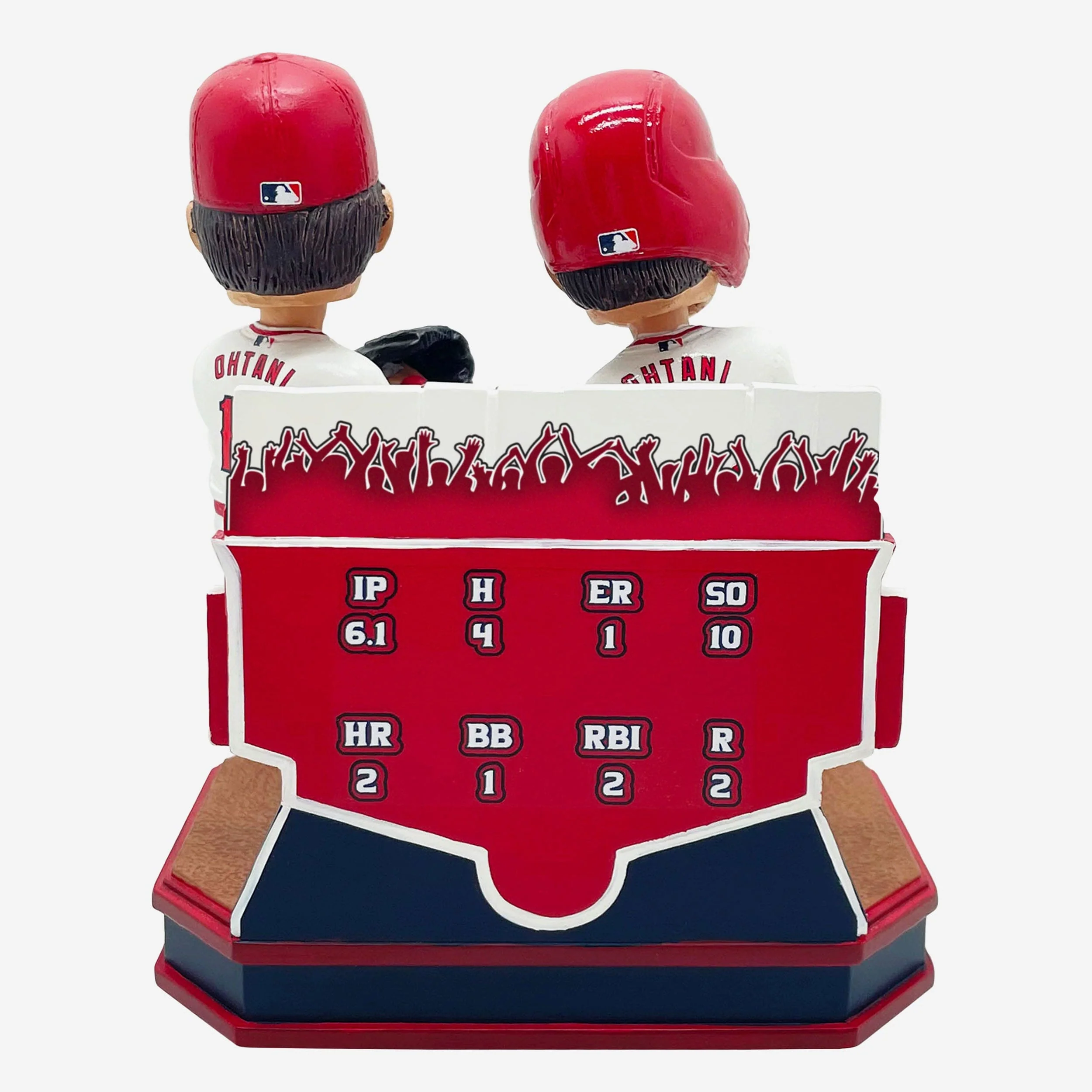 Shohei Ohtani Los Angeles Angels Two Home Run Ten Strikeout Ohtani Land Dual Bobblehead - Image 6